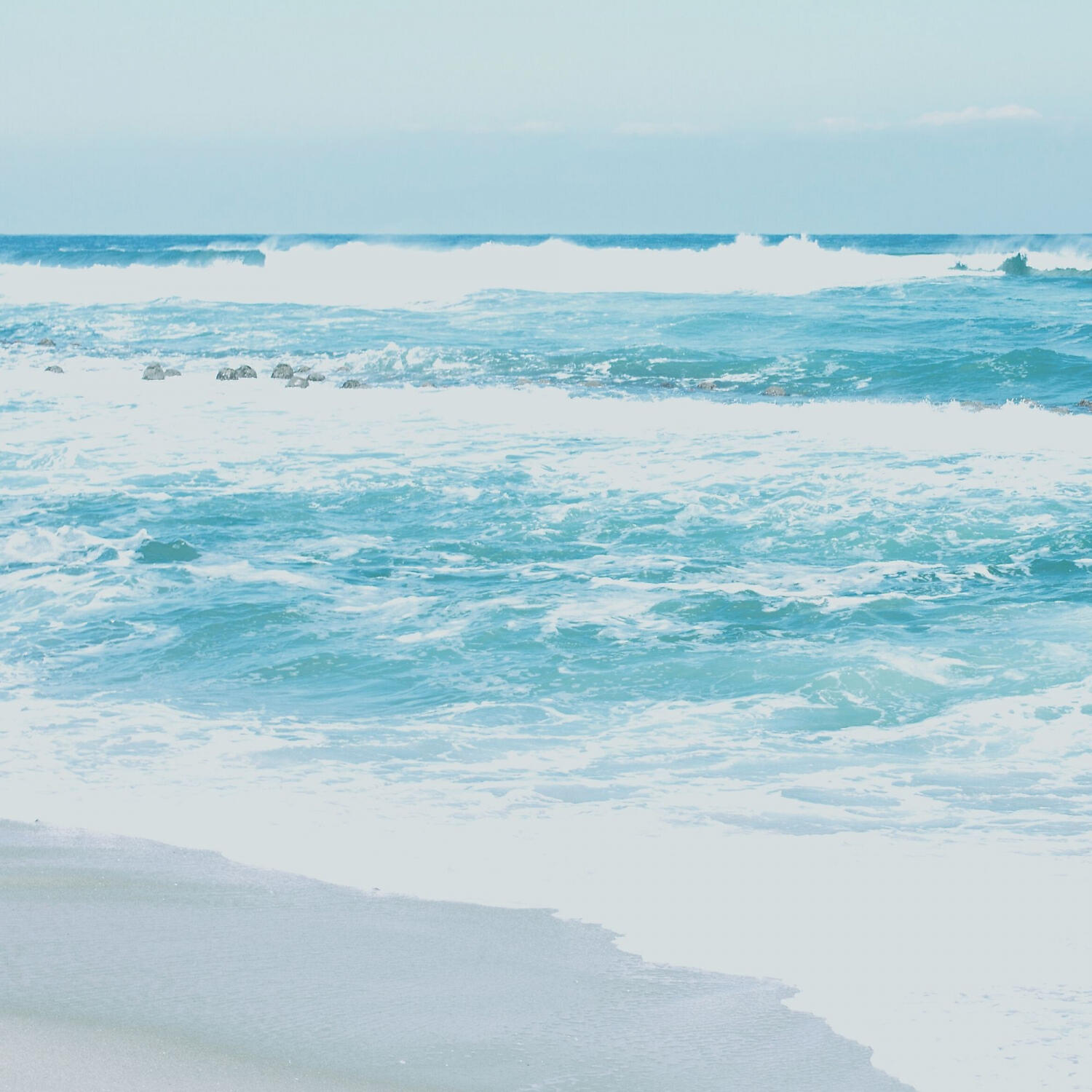 Attractive ASMR Ocean Waves - Background for Crashing Waves
