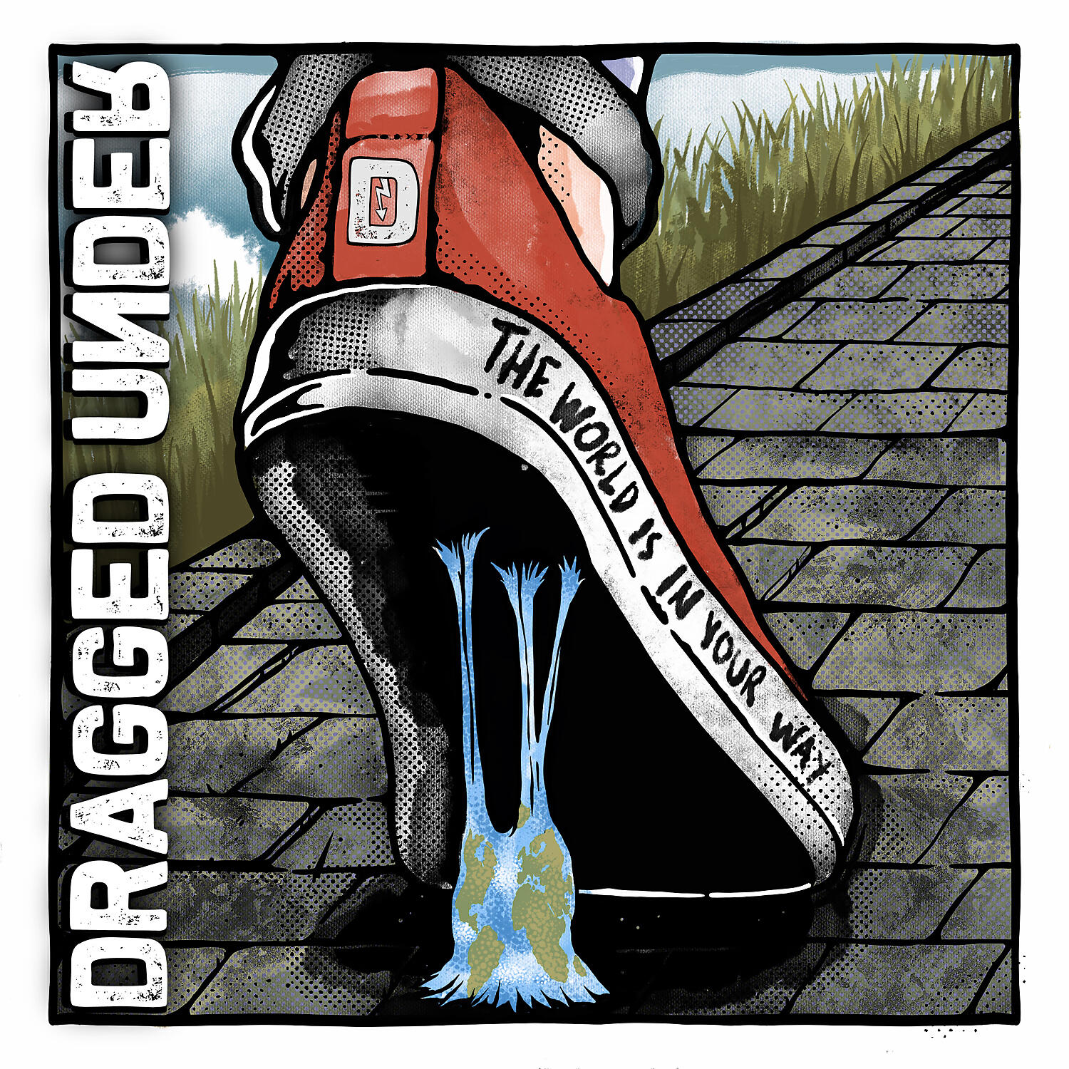 World is sold. Dragged under instability. Dragged under the World is in your way обложка. Dragged under album. Dragged under обложки альбомов.