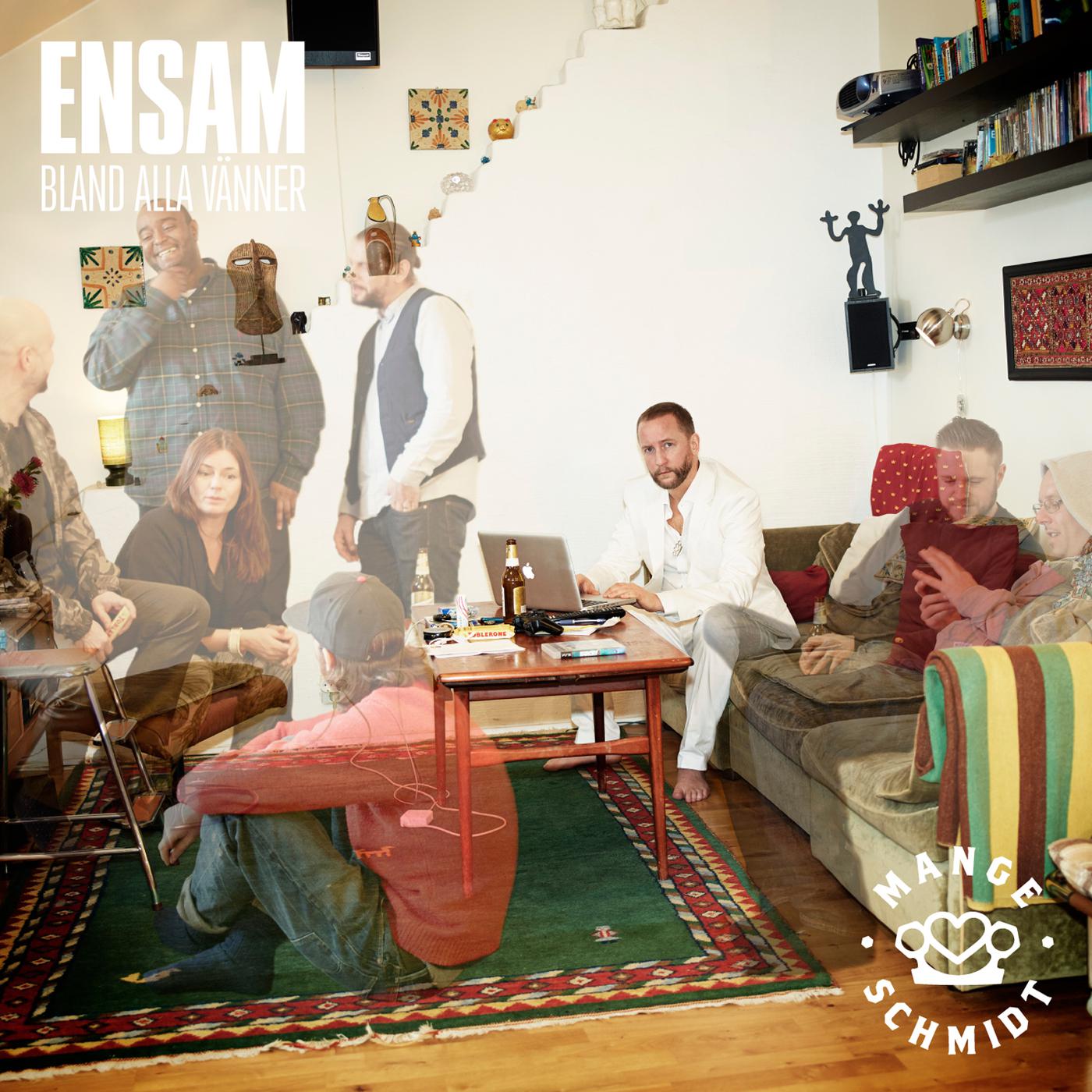 Постер альбома Ensam bland alla vänner