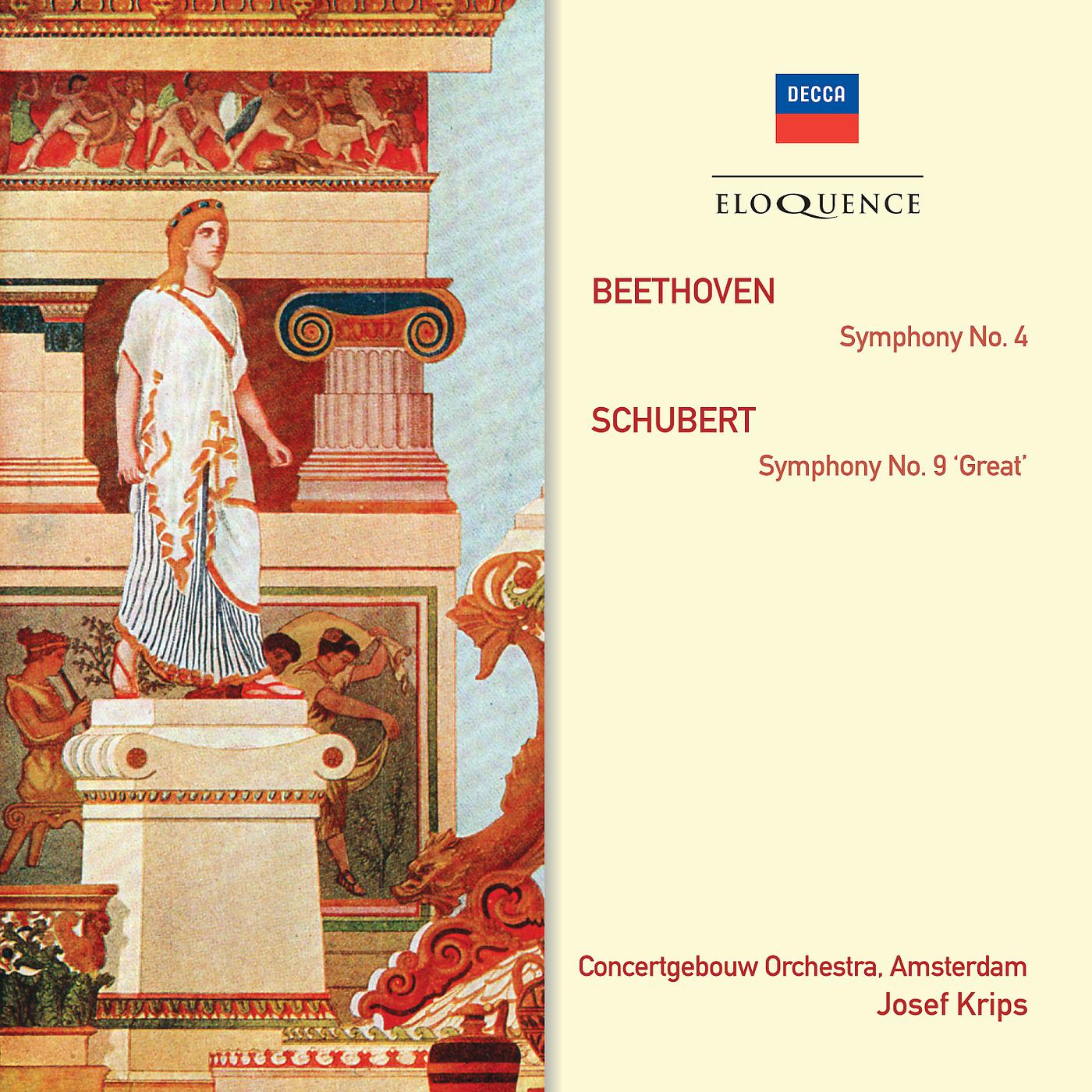 Постер альбома Beethoven: Symphony No.4; Schubert: Symphony No.9 - "Great"