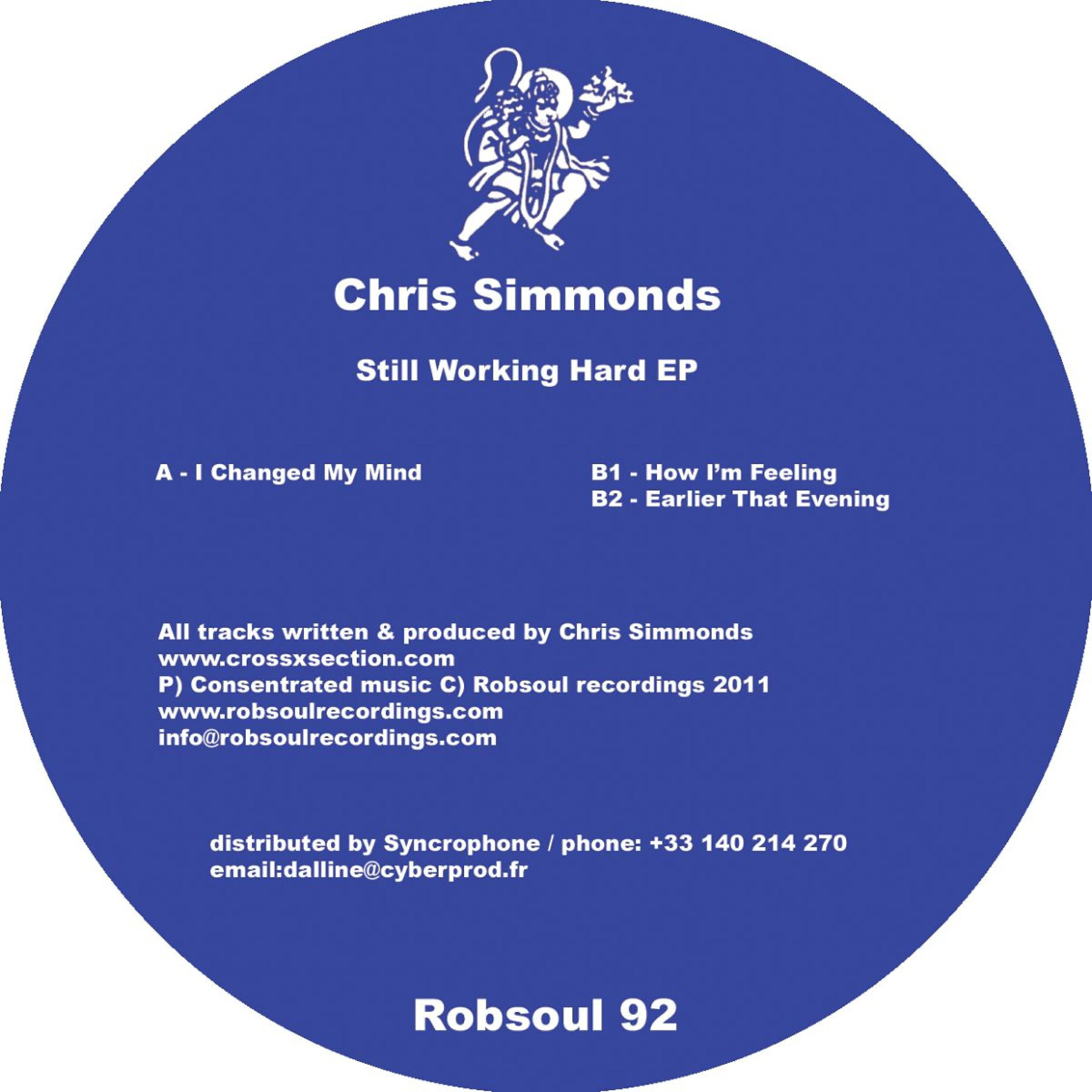 Chris Simmonds - How I'm Feeling (12inch Edit)