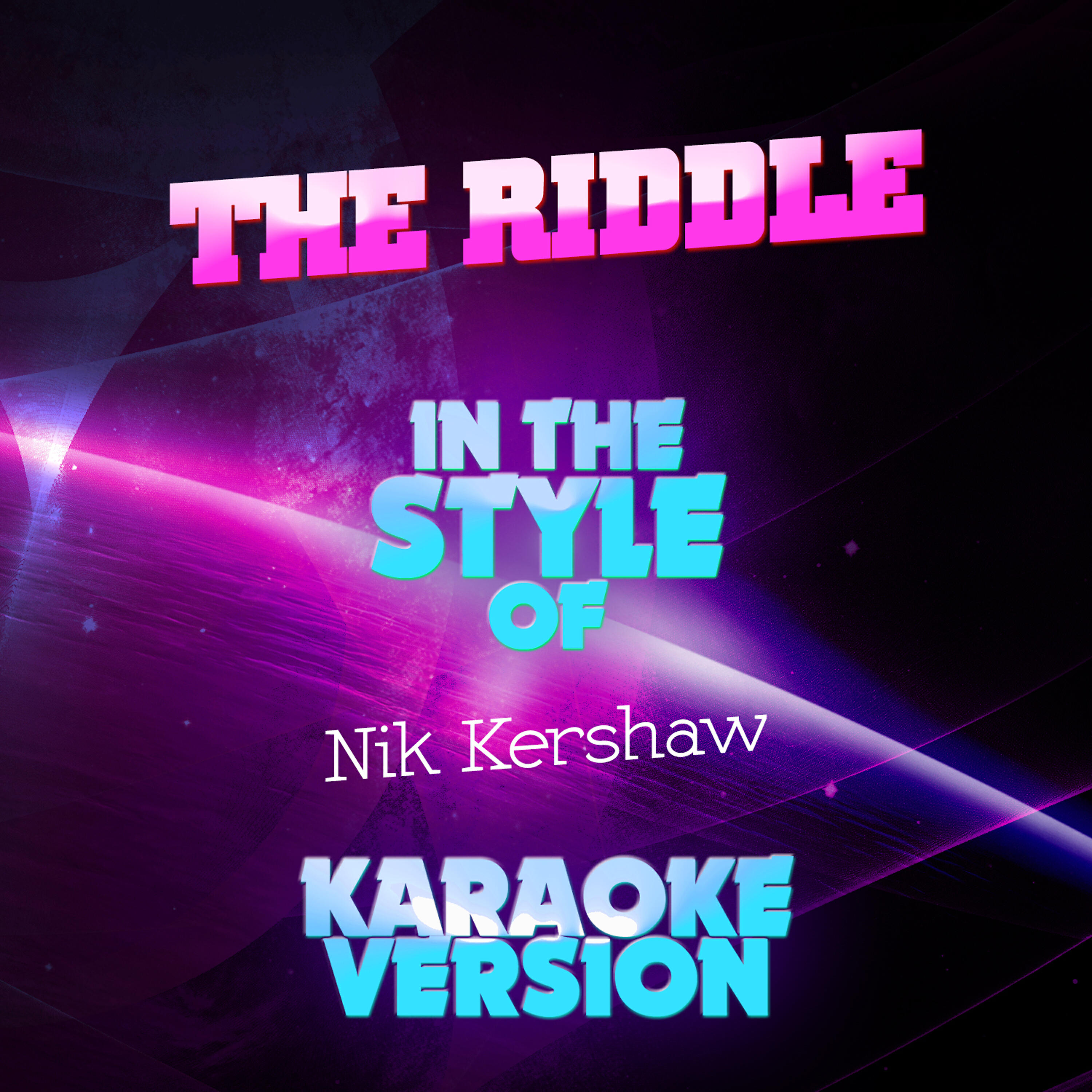 Альбом The Riddle (In the Style of Nik Kershaw) [Karaoke Version] - Single исполнителя Ameritz Audio Karaoke