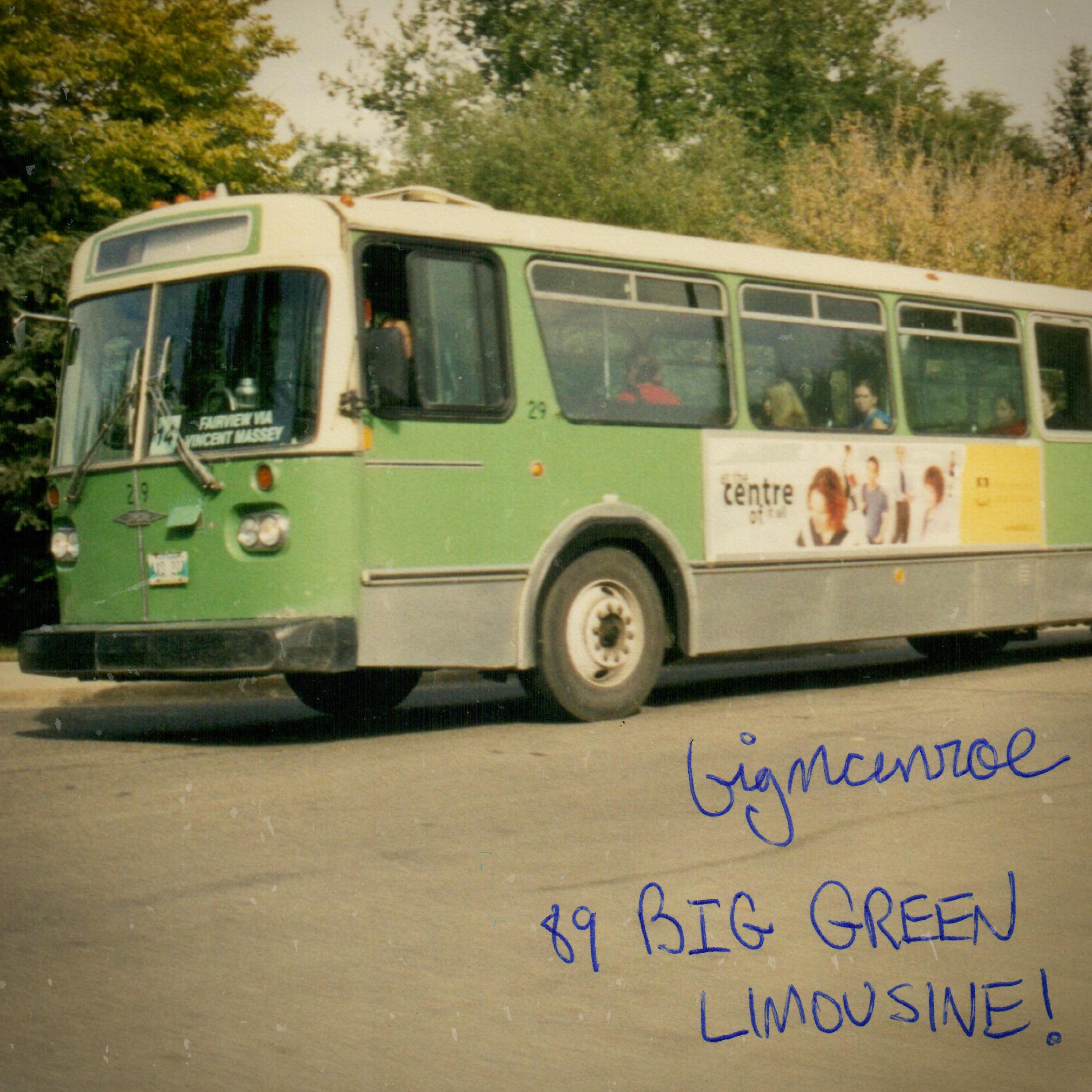 Постер альбома 89 Big Green Limousine