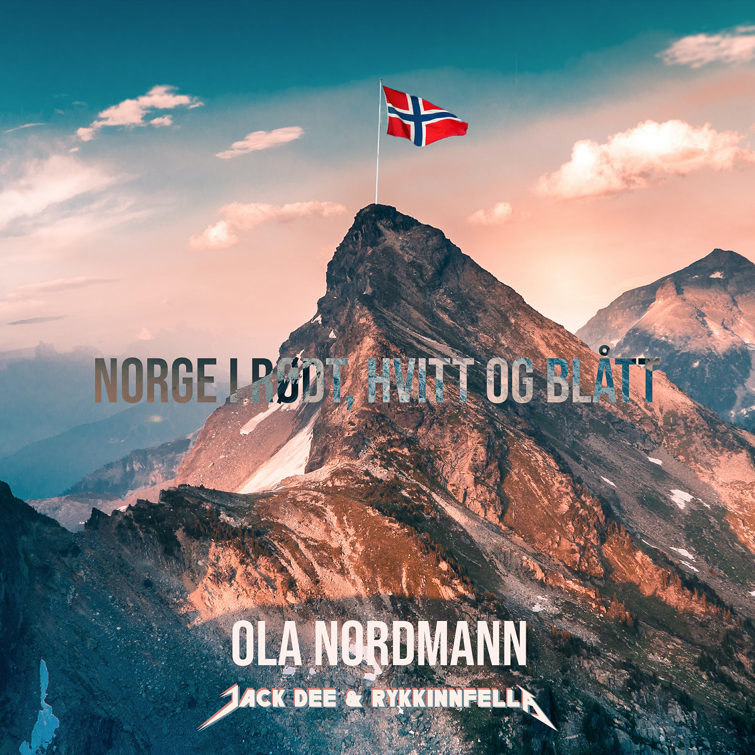 RykkinnFella - Norge i rødt, hvitt og blått