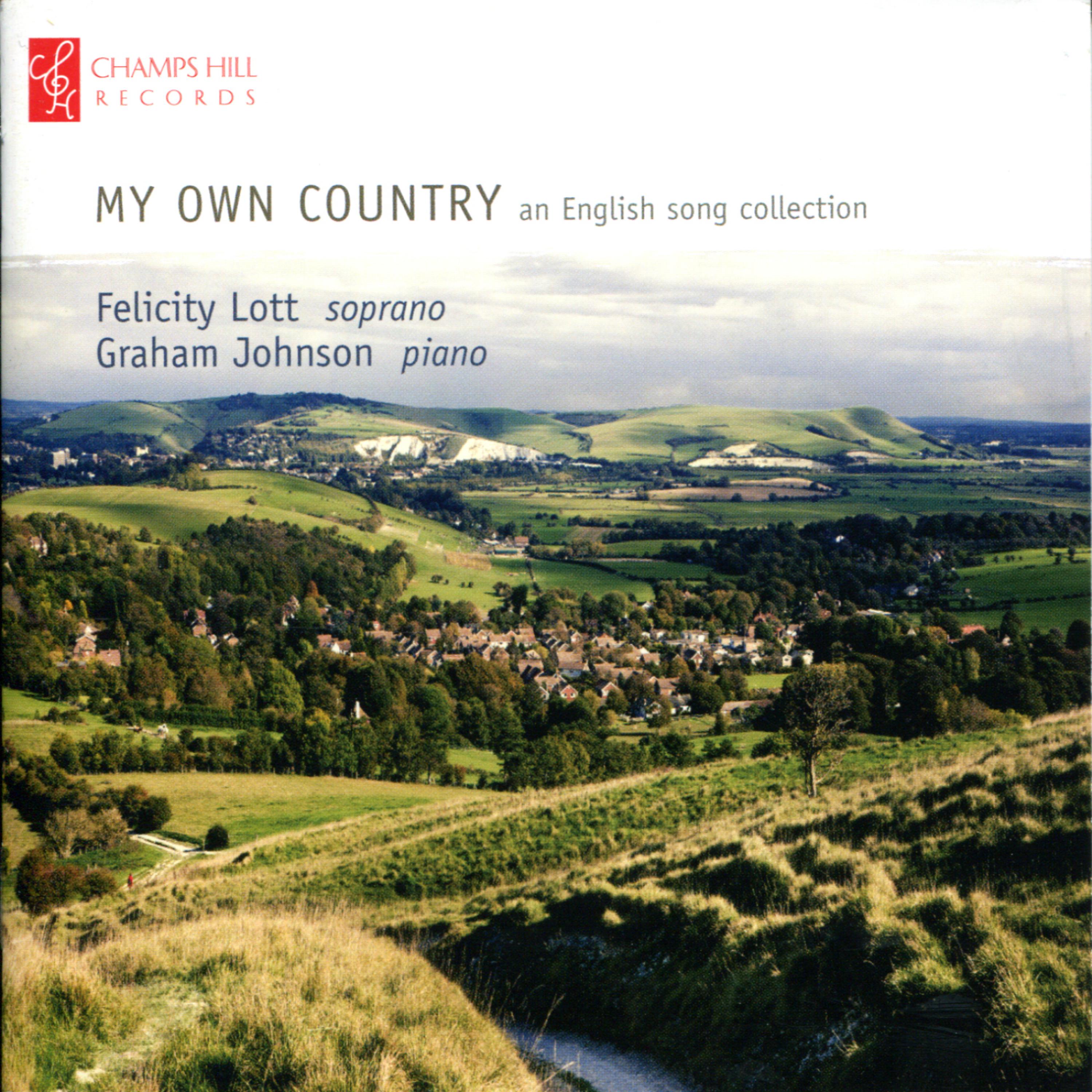 Постер альбома My Own Country -  An English Song Collection