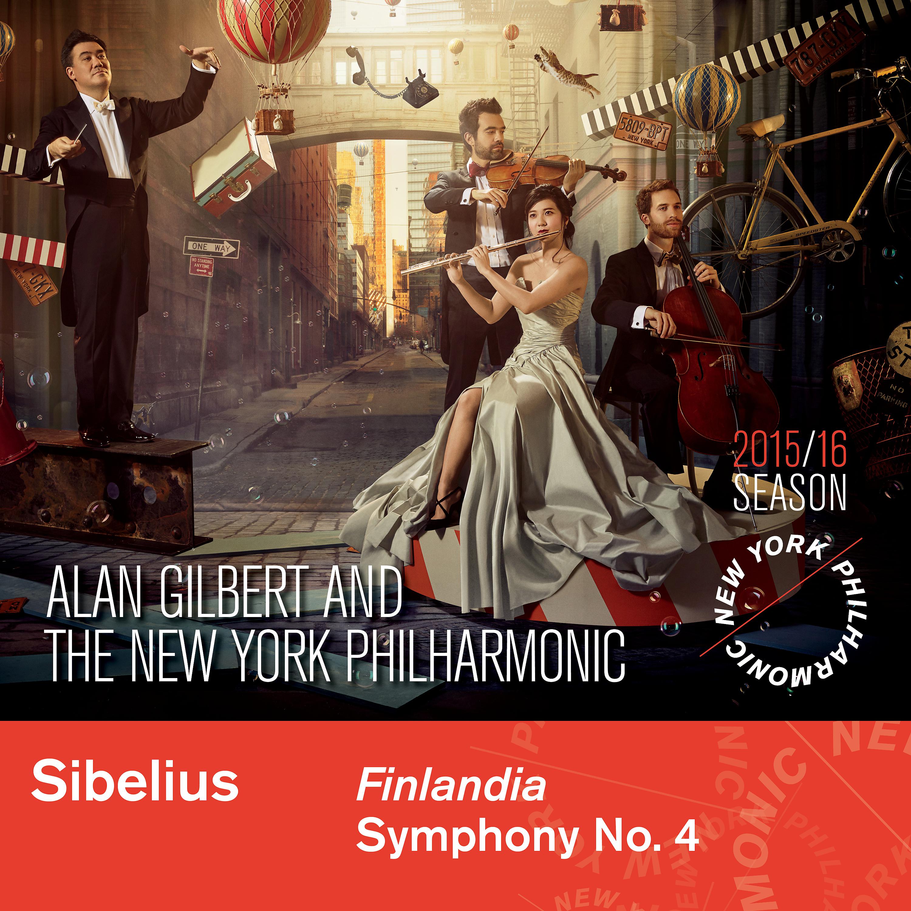 Постер альбома Sibelius: Finlandia & Symphony No. 4