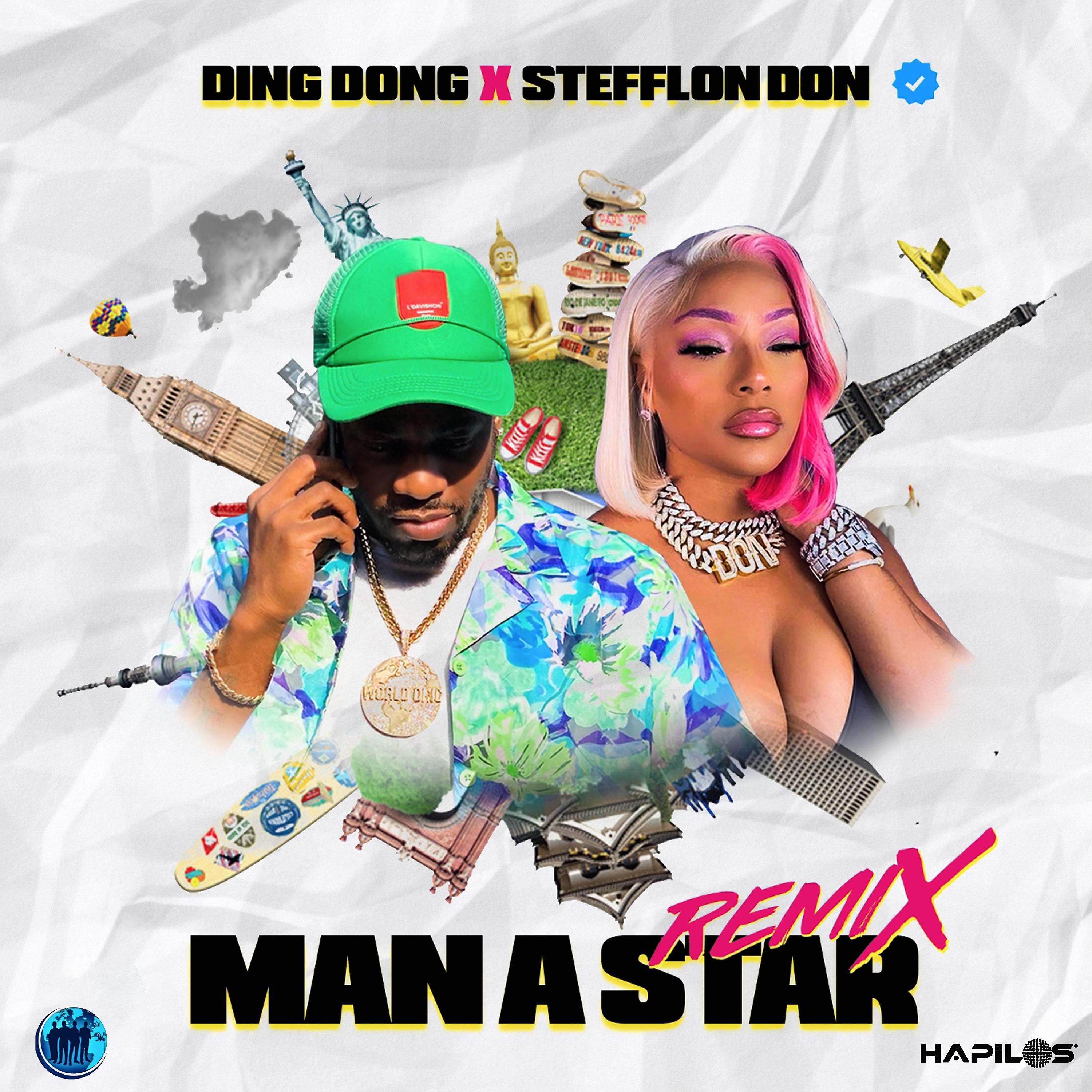 Постер альбома Man a Star (Remix)