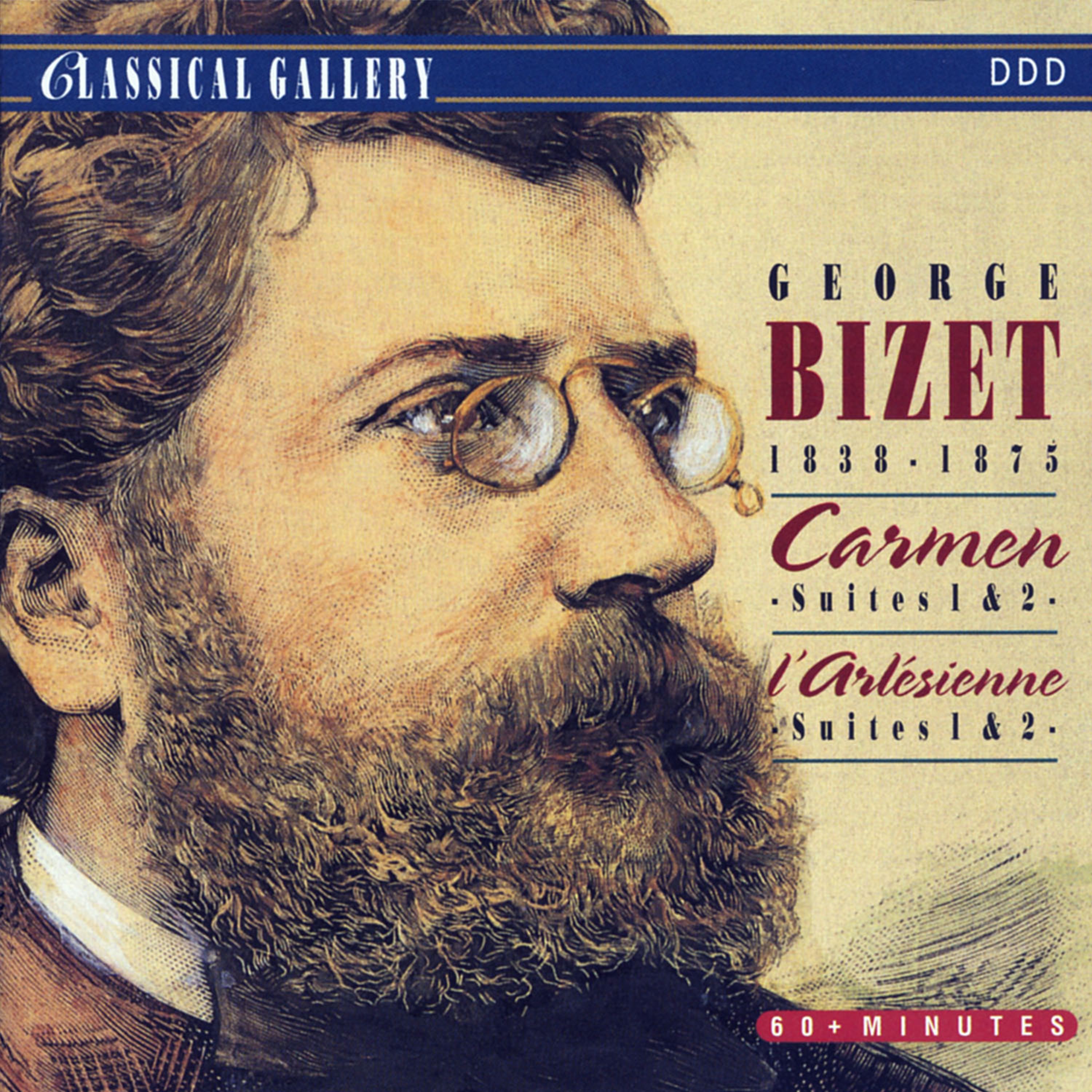 Постер альбома Bizet: Carmen Suites Nos. 1 & 2, L'Arlesienne Suites Nos. 1 & 2