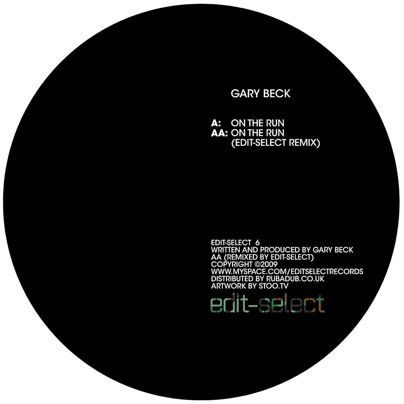 Gary Beck - On the Run (Edit Select Remix)