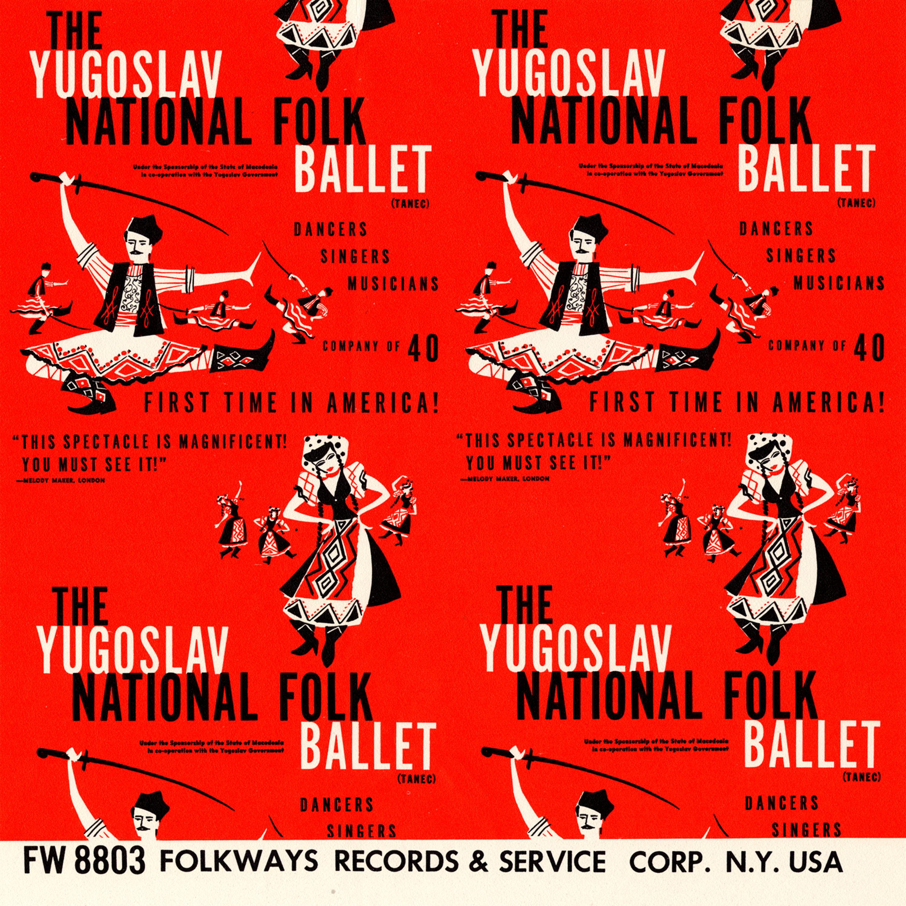 Постер альбома The Yugoslav National Folk Ballet (Tanec)