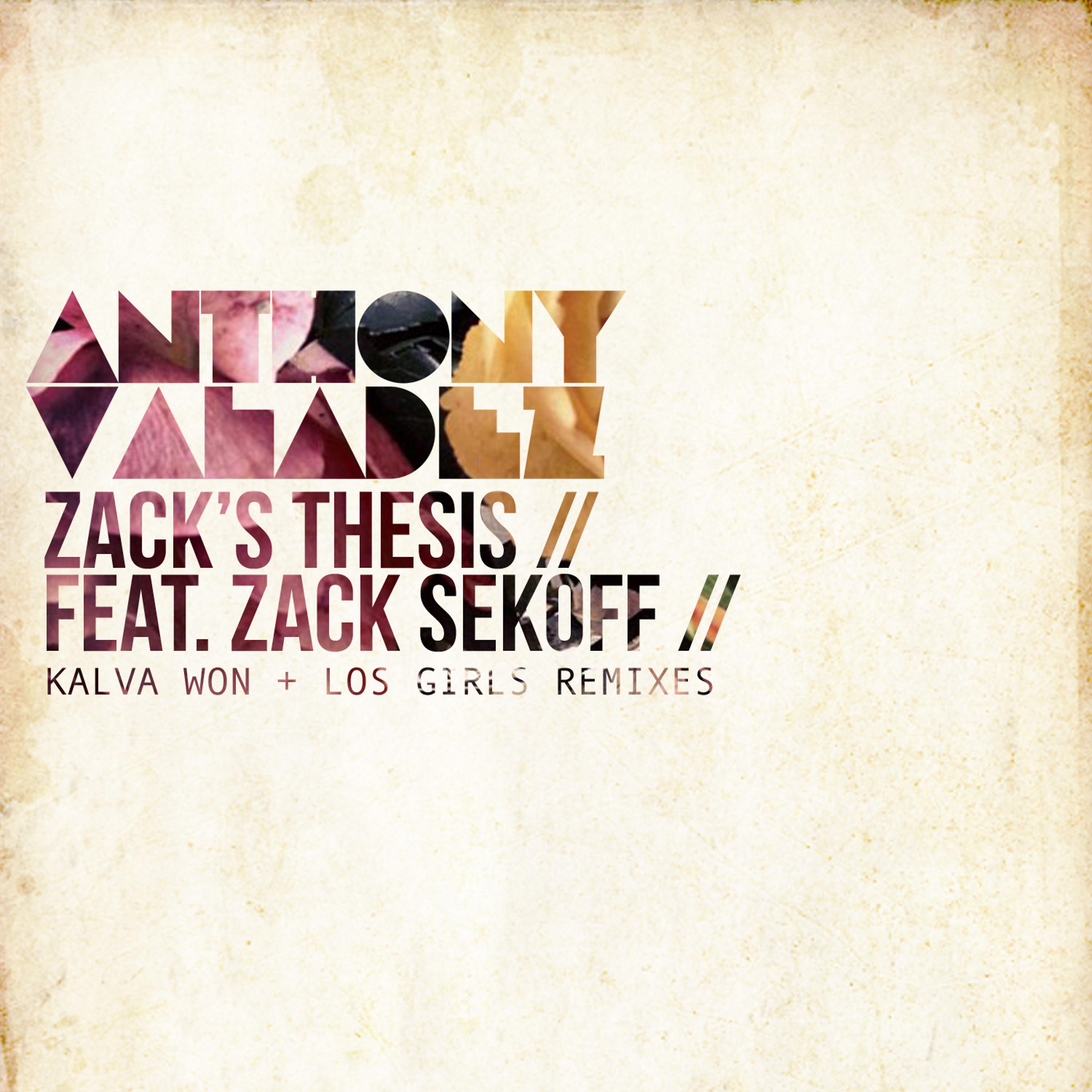 Постер альбома Zack's Thesis