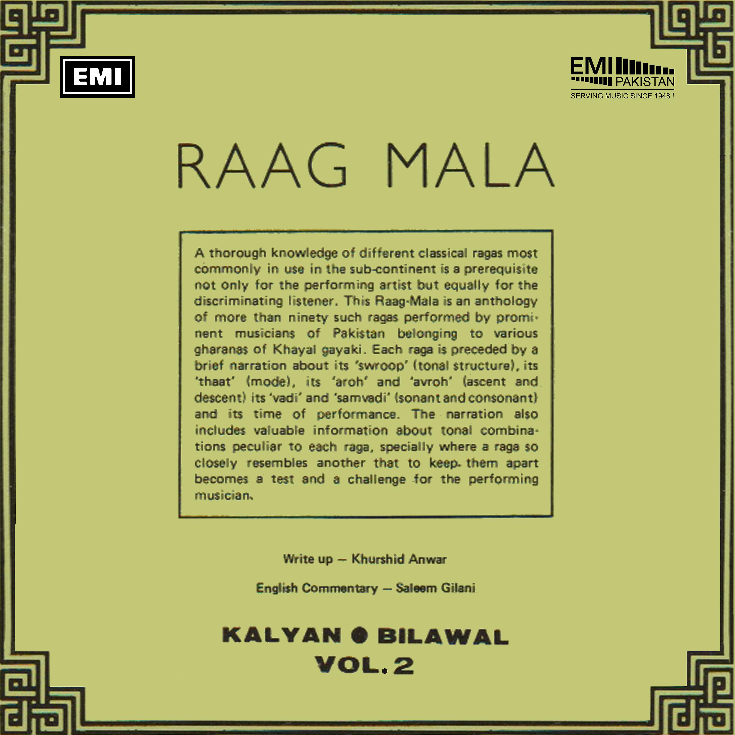 Постер альбома Raag Mala, Vol. 2