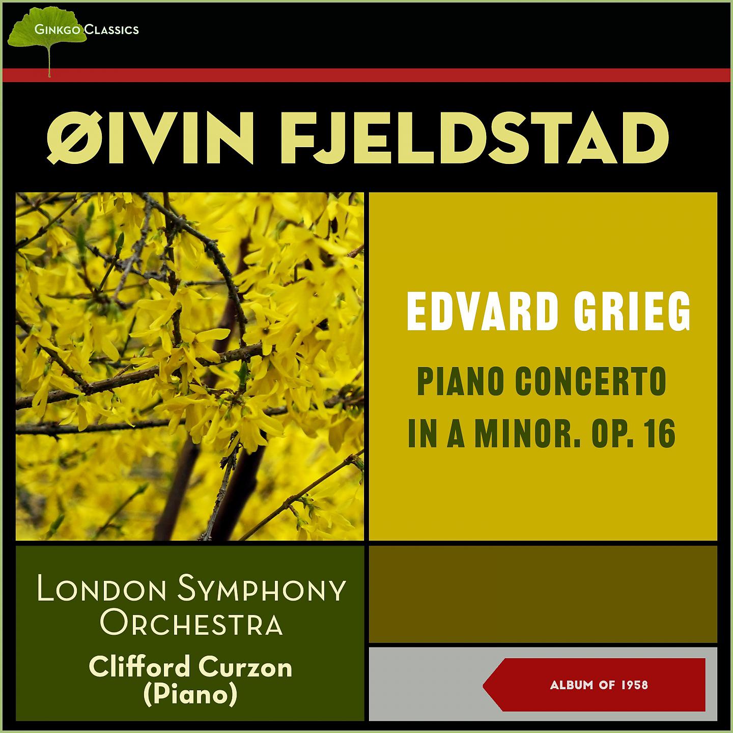Постер альбома Edvard Grieg: Piano Concerto in a Minor, Op. 16