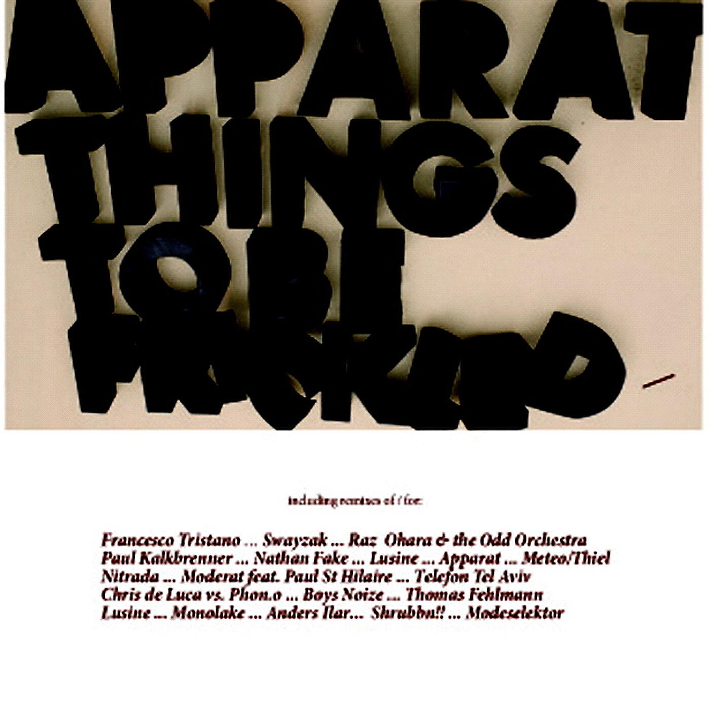 Apparat - Holdon (Raz Ohara's A Minor Version)
