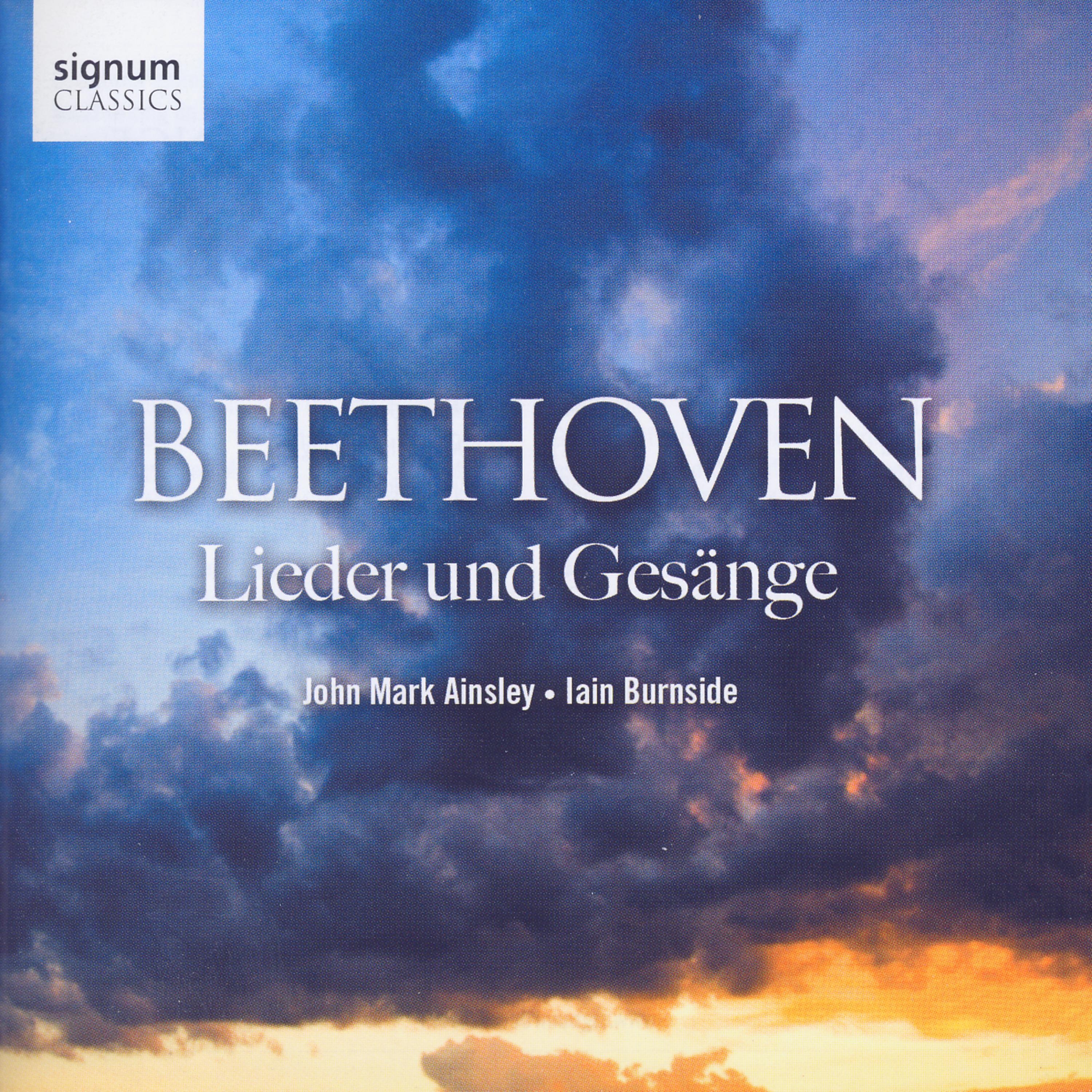 Постер альбома Beethoven: Lieder und Gesange
