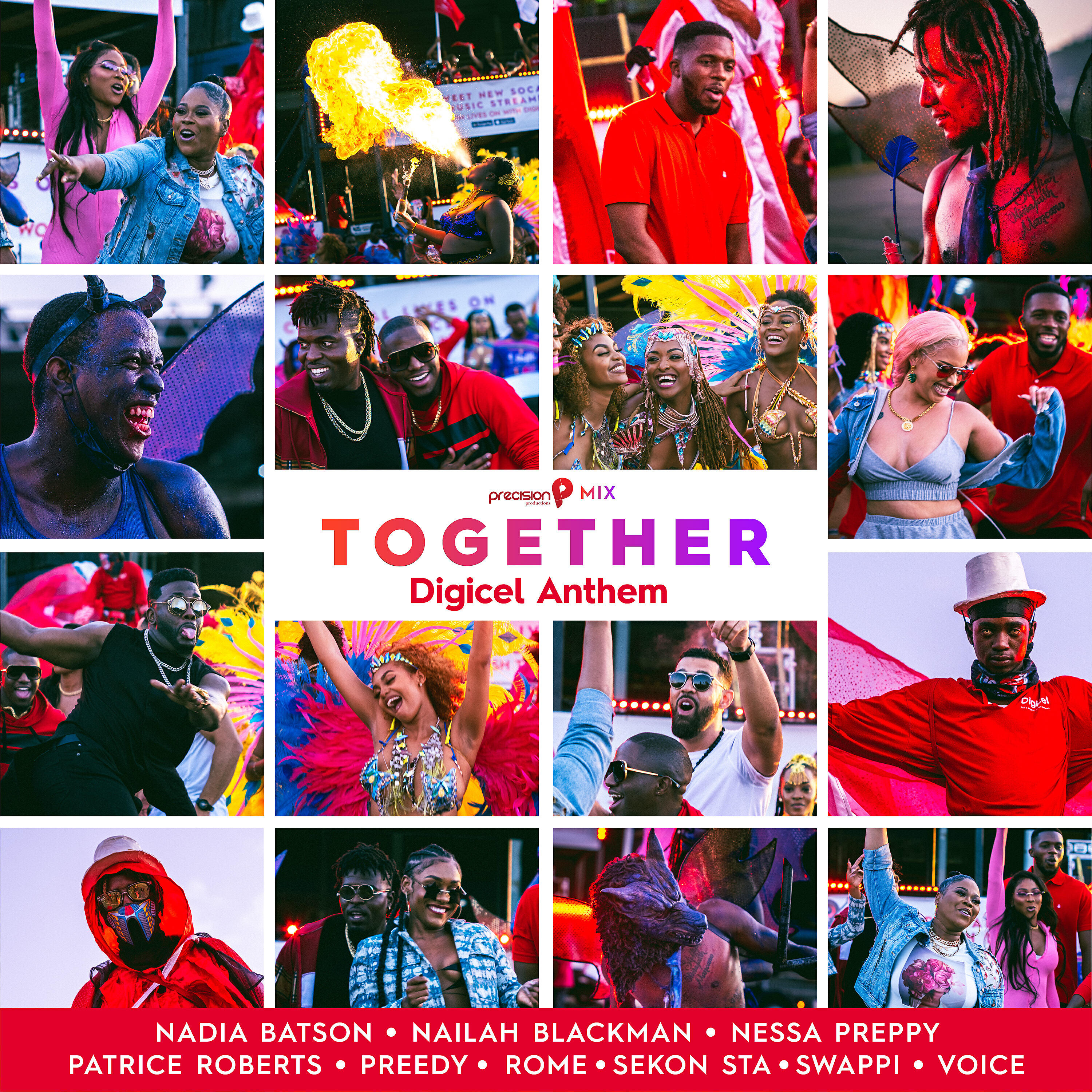 Nadia Batson - Together (Digicel Anthem) (Precision Productions Mix)