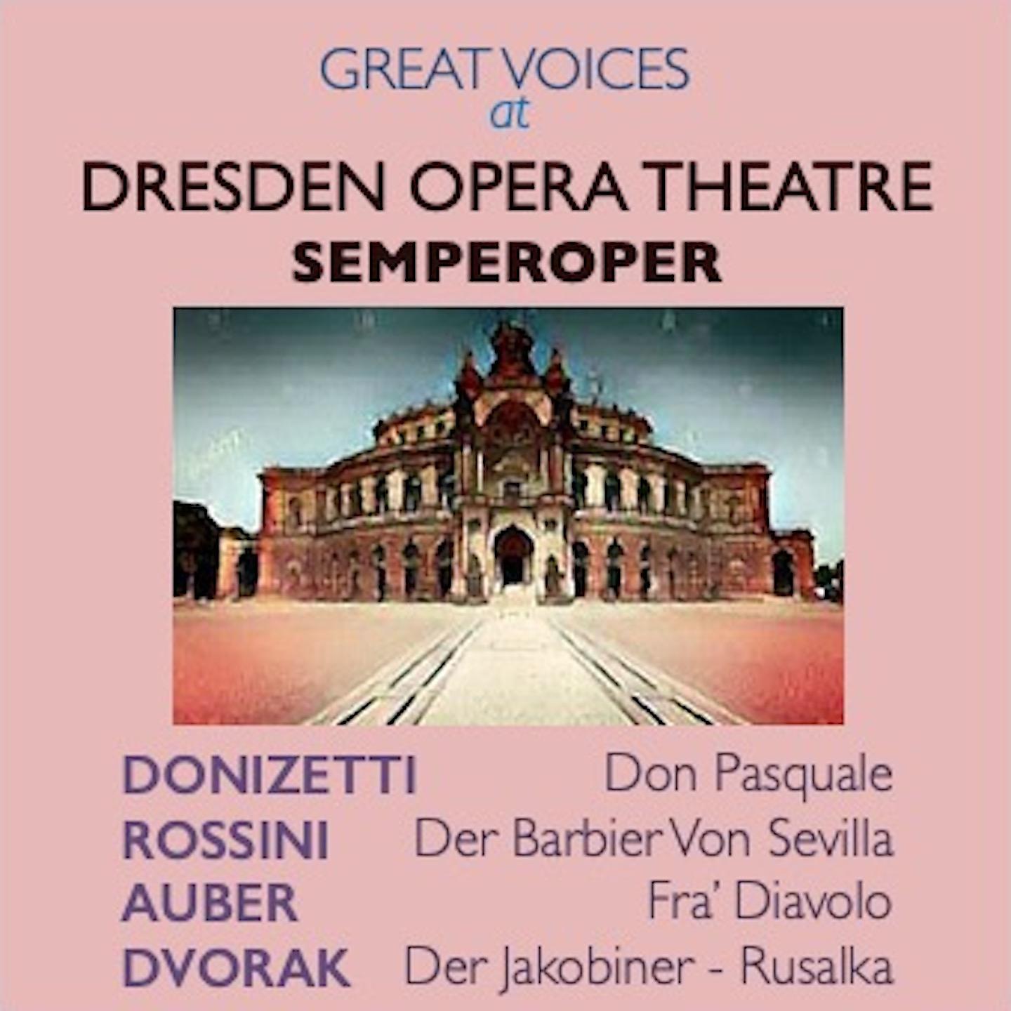 Постер альбома Great Voices at Dresden Opera Theatre Semperoper