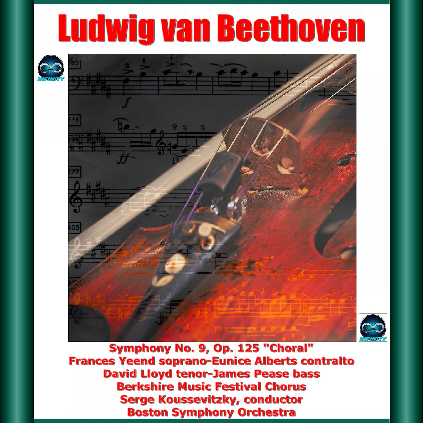 Постер альбома Beethoven: Symphony No. 9, Op. 125 "Choral"