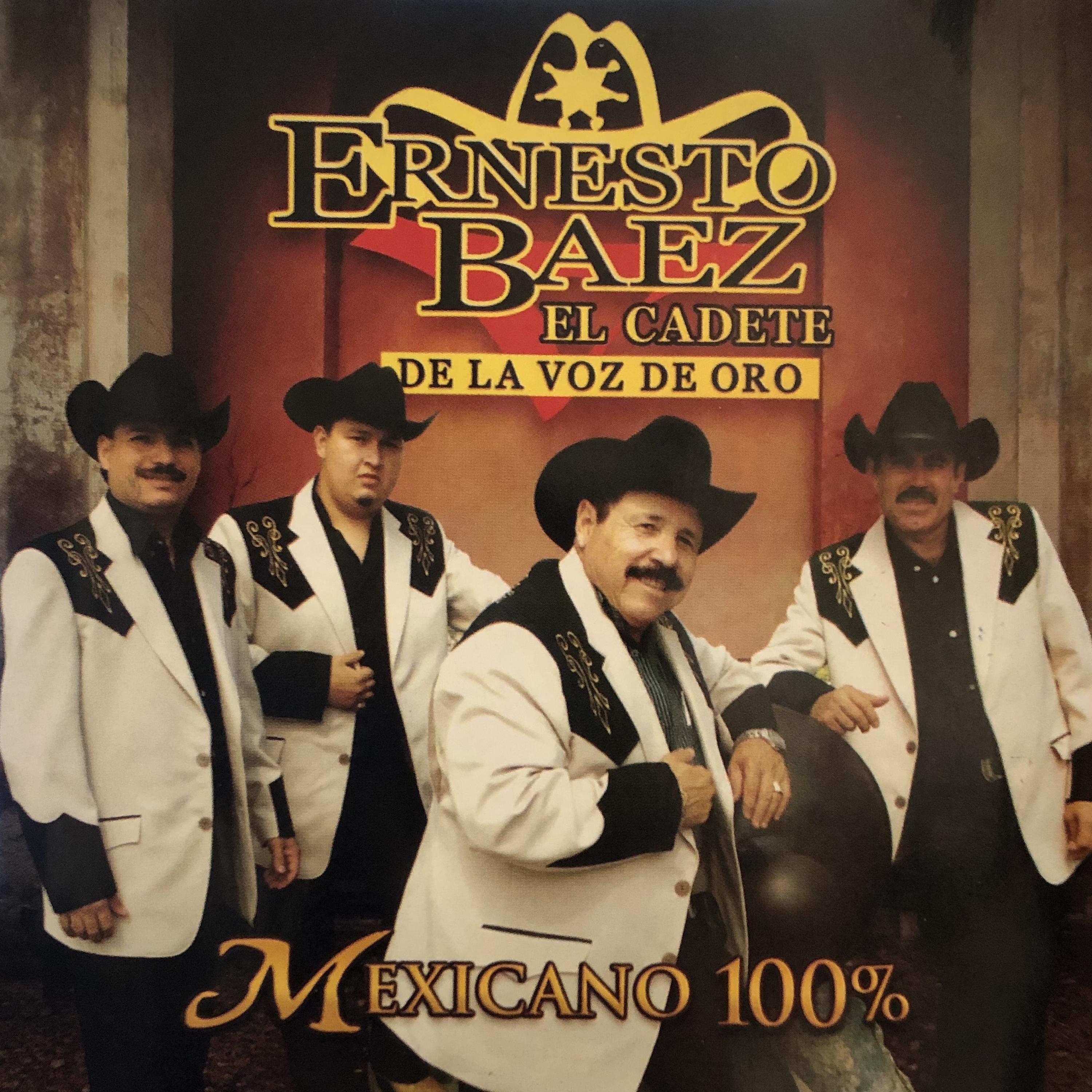 Постер альбома El Cadete de la Voz de Oro, Mexicano 100%