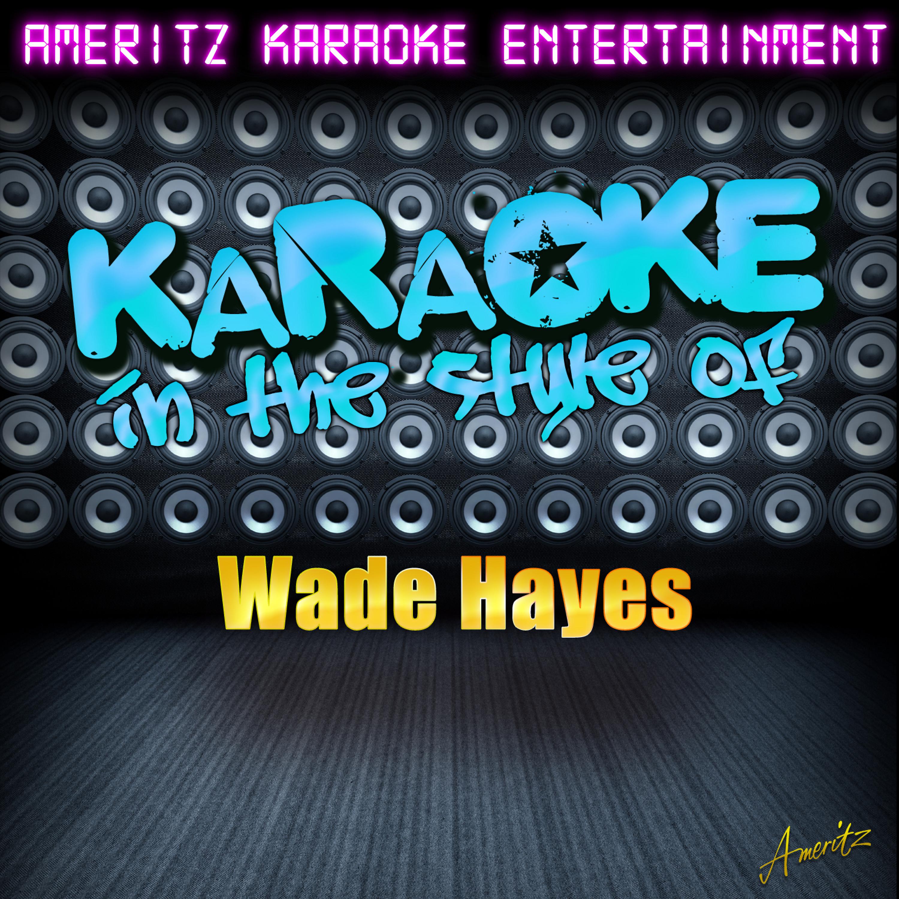 Постер альбома Karaoke (In the Style of Wade Hayes)