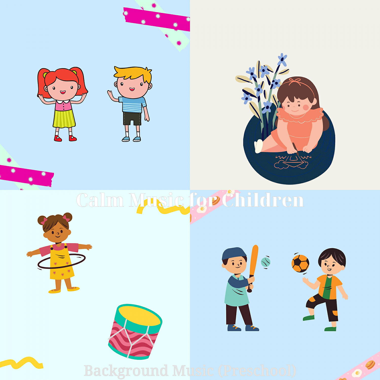 Calm Music for Children - Calm (Children Playing)