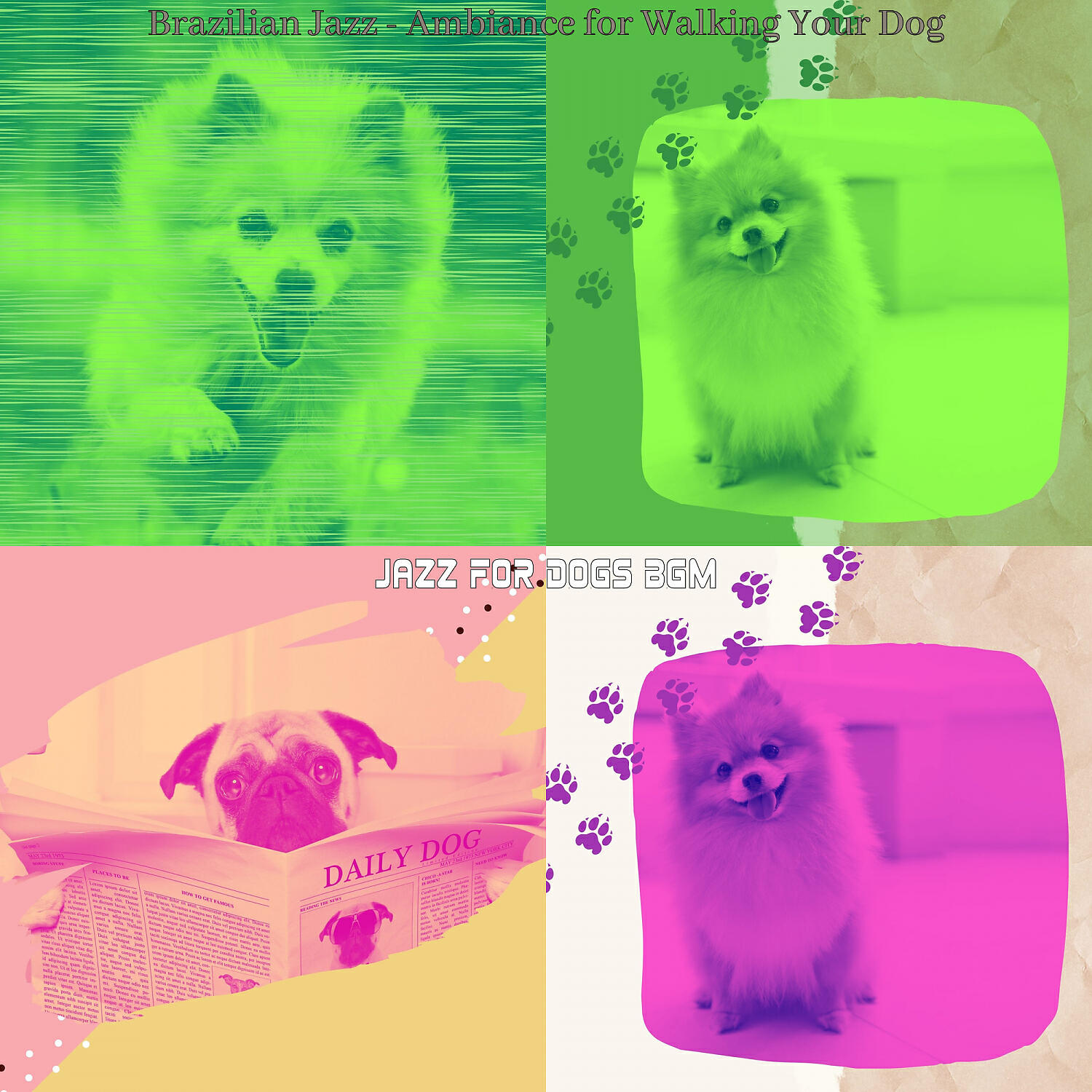 Jazz for Dogs Bgm - Bubbly Saxophone Bossa Nova - Vibe for Calming Your Pup