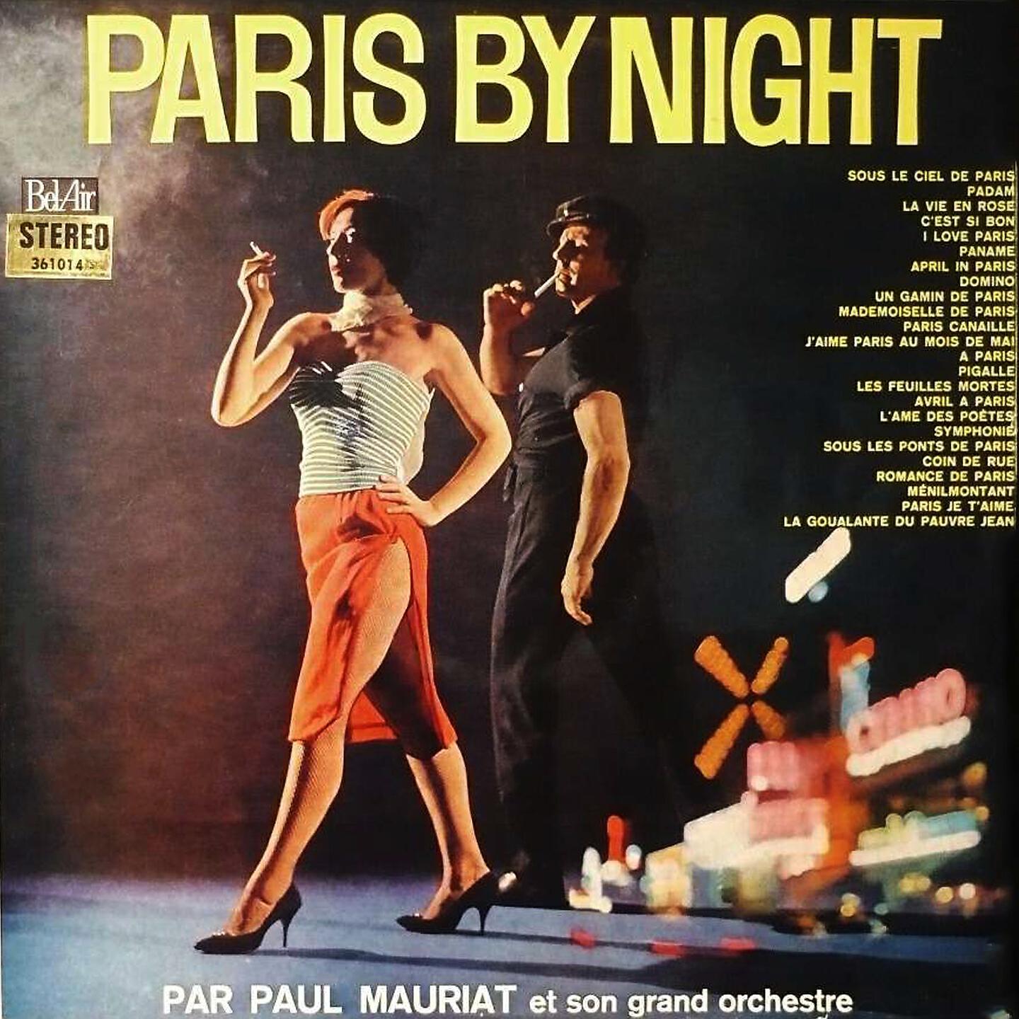 Альбом Paris by night (France 1961) исполнителя Paul Mauriat