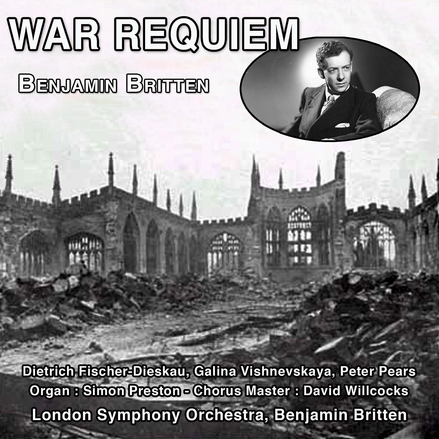 Benjamin Britten - Rehearsing War Requiem Dies Irae : Rehearsal of End of Movement