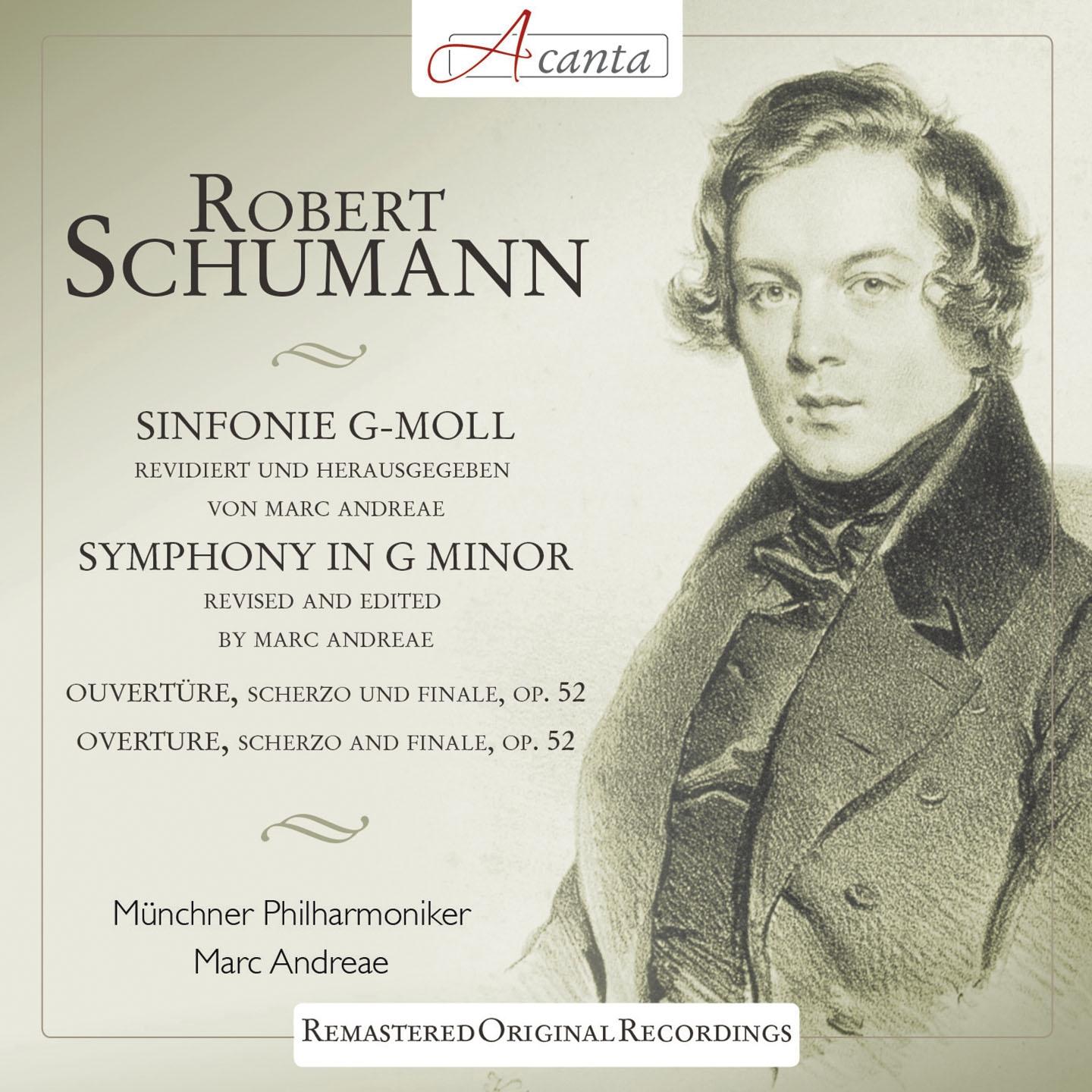 Постер альбома Schumann: Symphony in G minor "Zwickau"