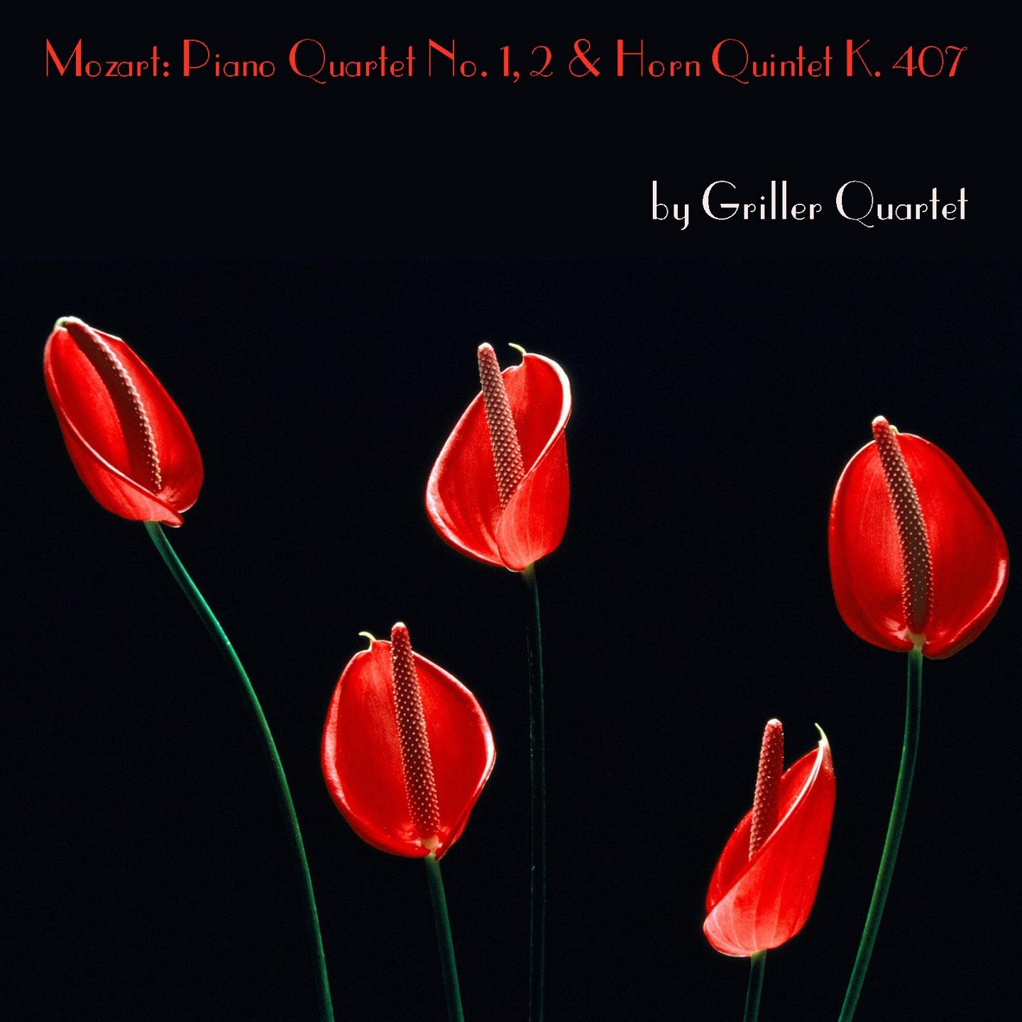 Постер альбома Mozart: Piano Quartet No. 1, 2 & Horn Quintet K. 407