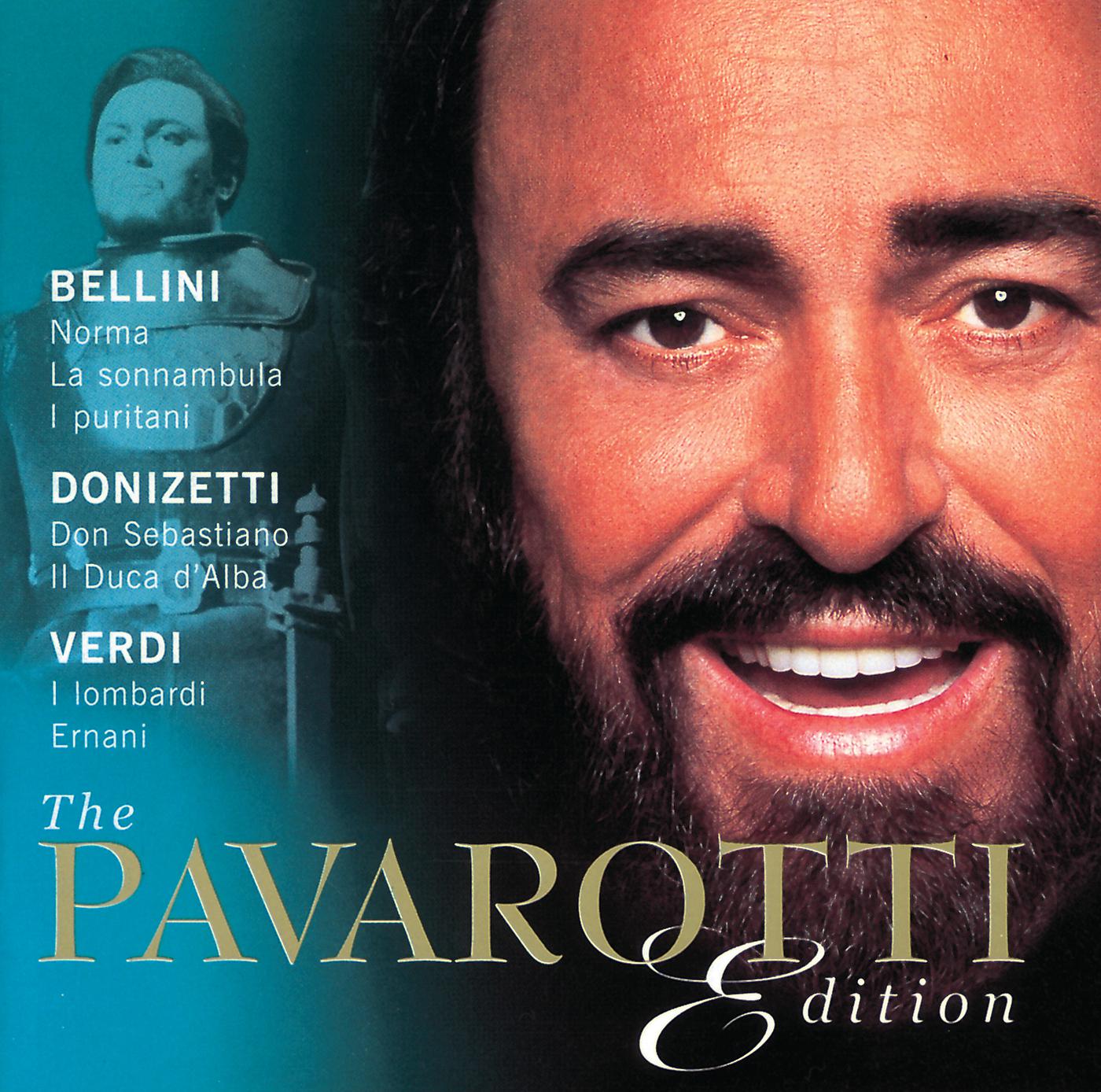 Постер альбома The Pavarotti Edition, Vol.2: Bellini, Donizetti, Verdi