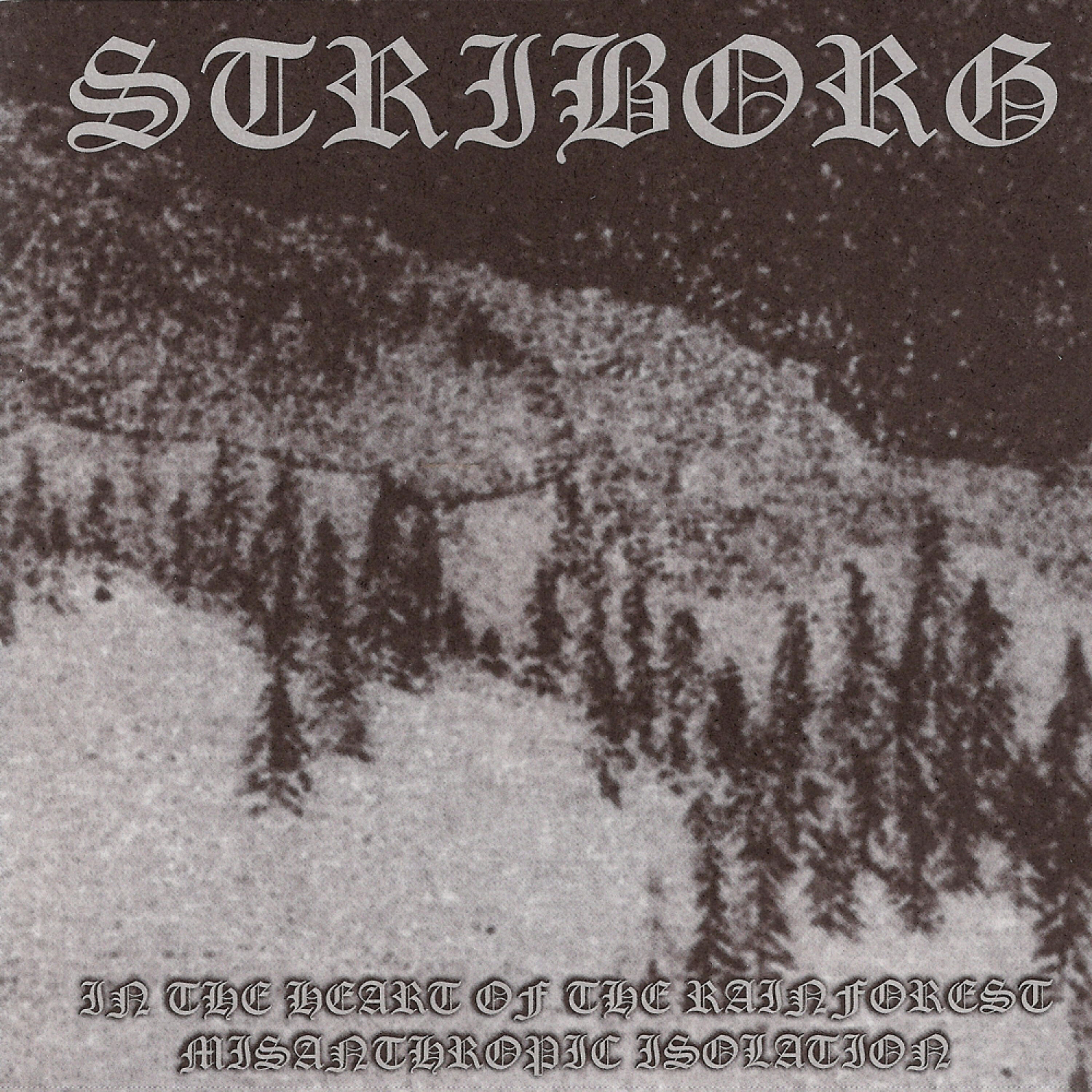 Striborg - Out of the Fog She Appeared Dressed in Black