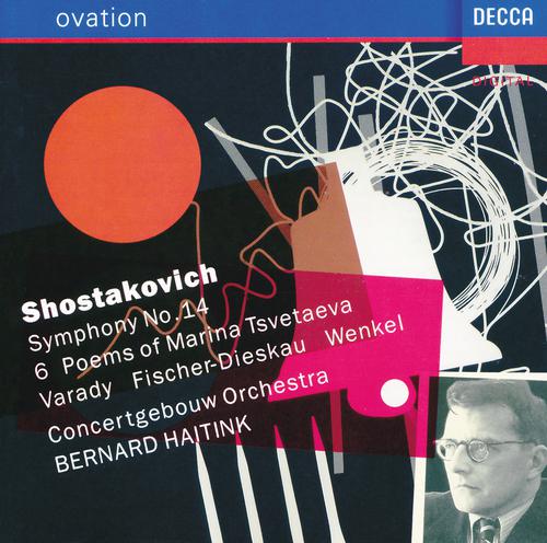 Постер альбома Shostakovich: Symphony No.14; Six Poems of Marina Tsvetaeva