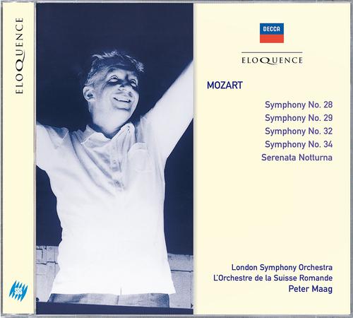 Постер альбома Mozart: Symphonies Nos.28, 29, 34 & 32; Serenata Notturna