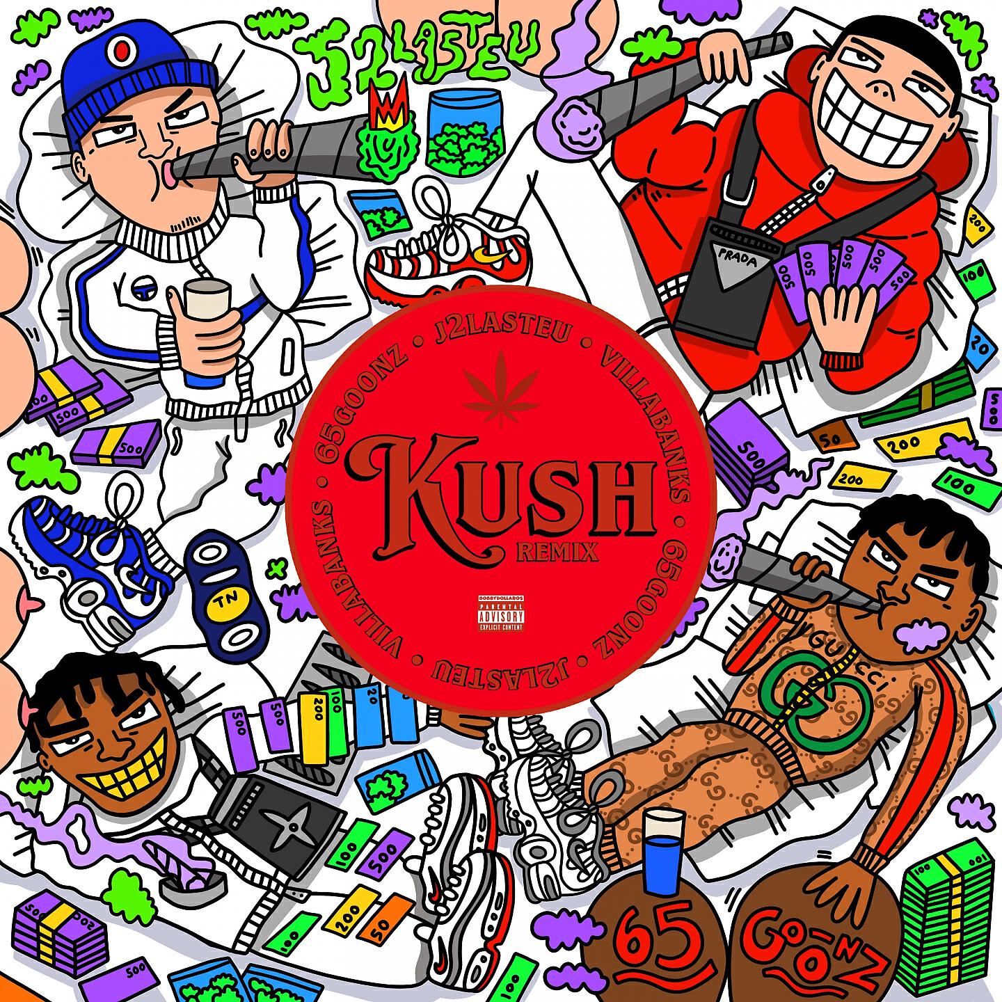 J2LASTEU - Kush (Remix)