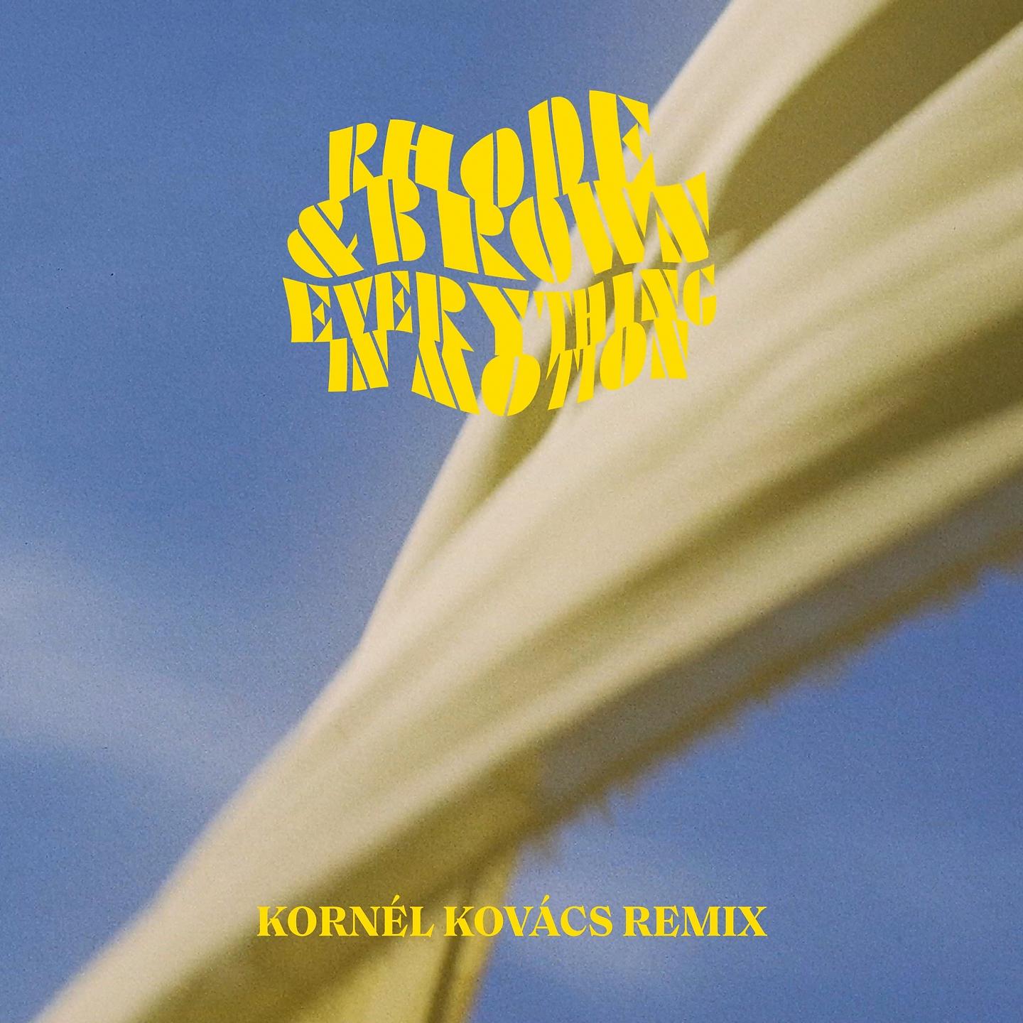 Постер альбома Everything in Motion (Kornél Kovács Remix)
