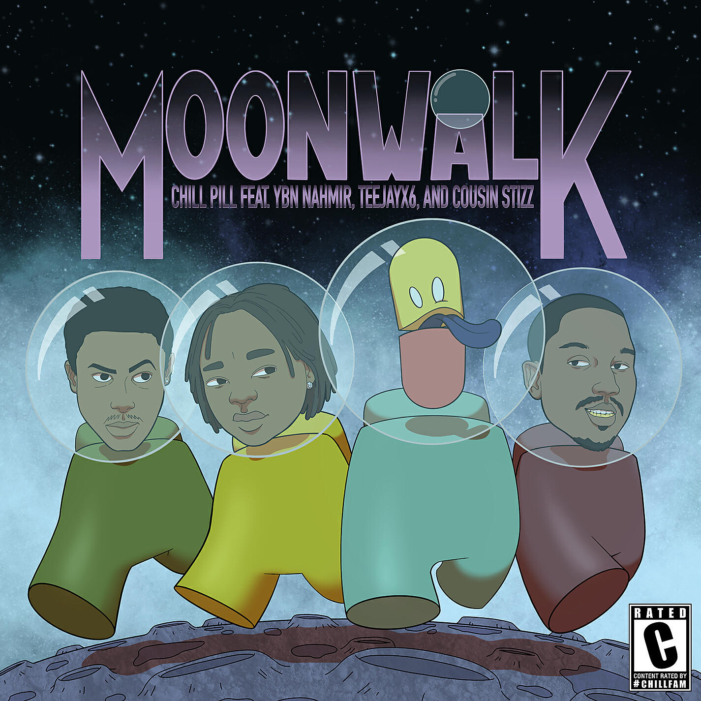 chillpill - Moonwalk (feat. YBN Nahmir, Teejayx6 & Cousin Stizz)