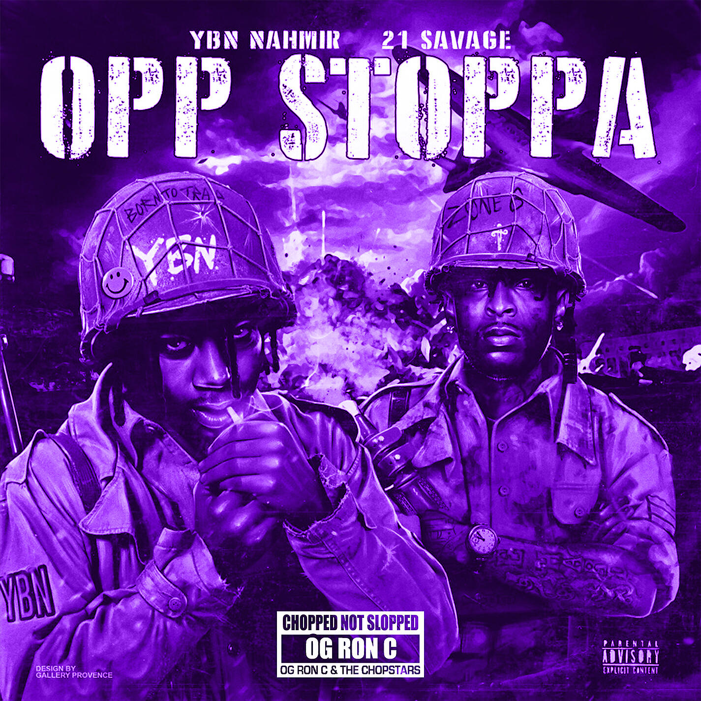 YBN Nahmir - Opp Stoppa (feat. 21 Savage) [Chop Not Slop Remix]