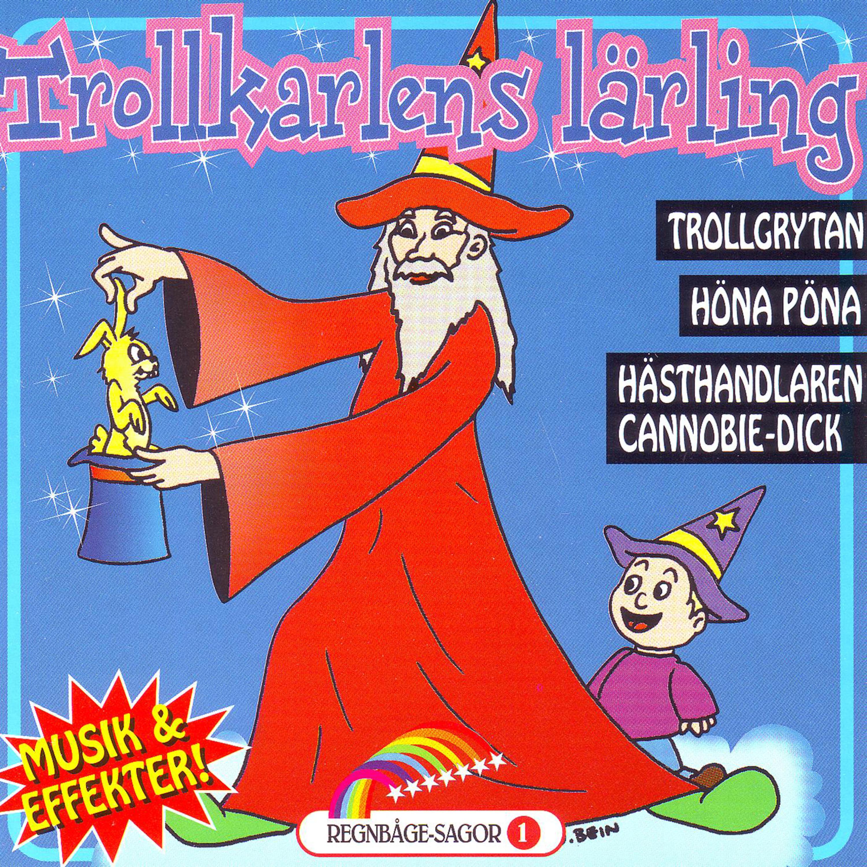 Постер альбома Regnbågesagor - Trollkarlens lärling
