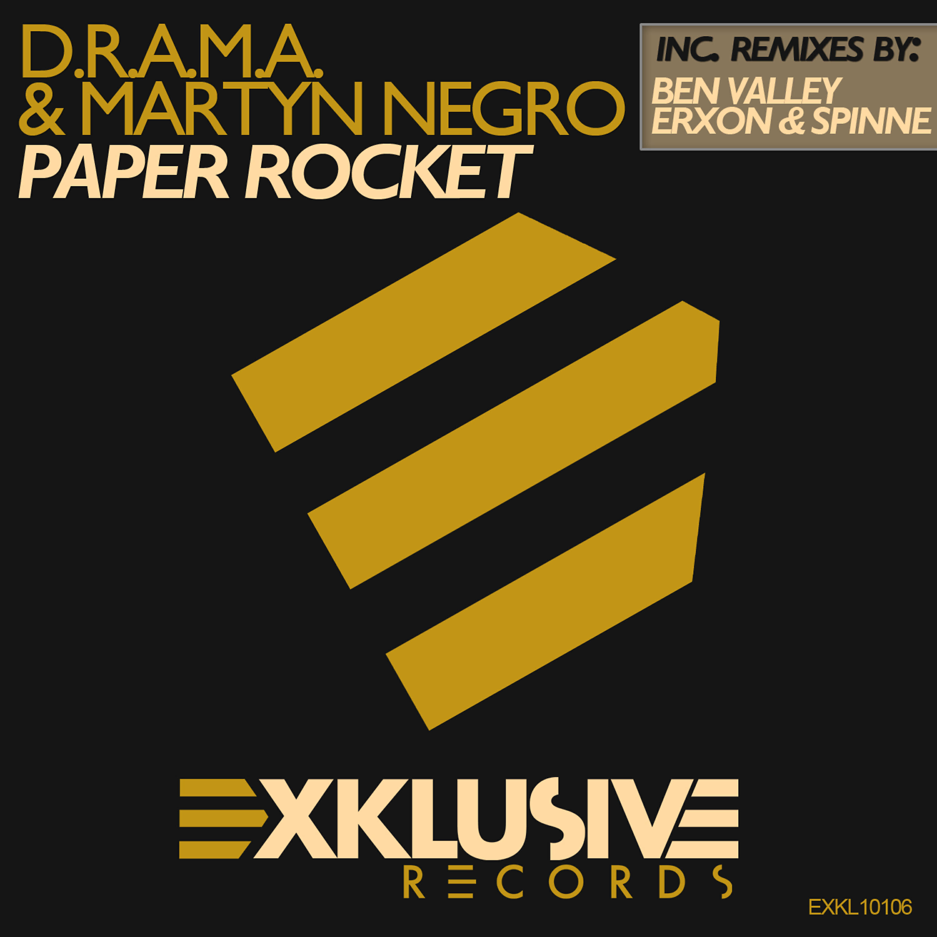D.R.A.M.A. - Paper Rocket (erXon & Spinne Remix)