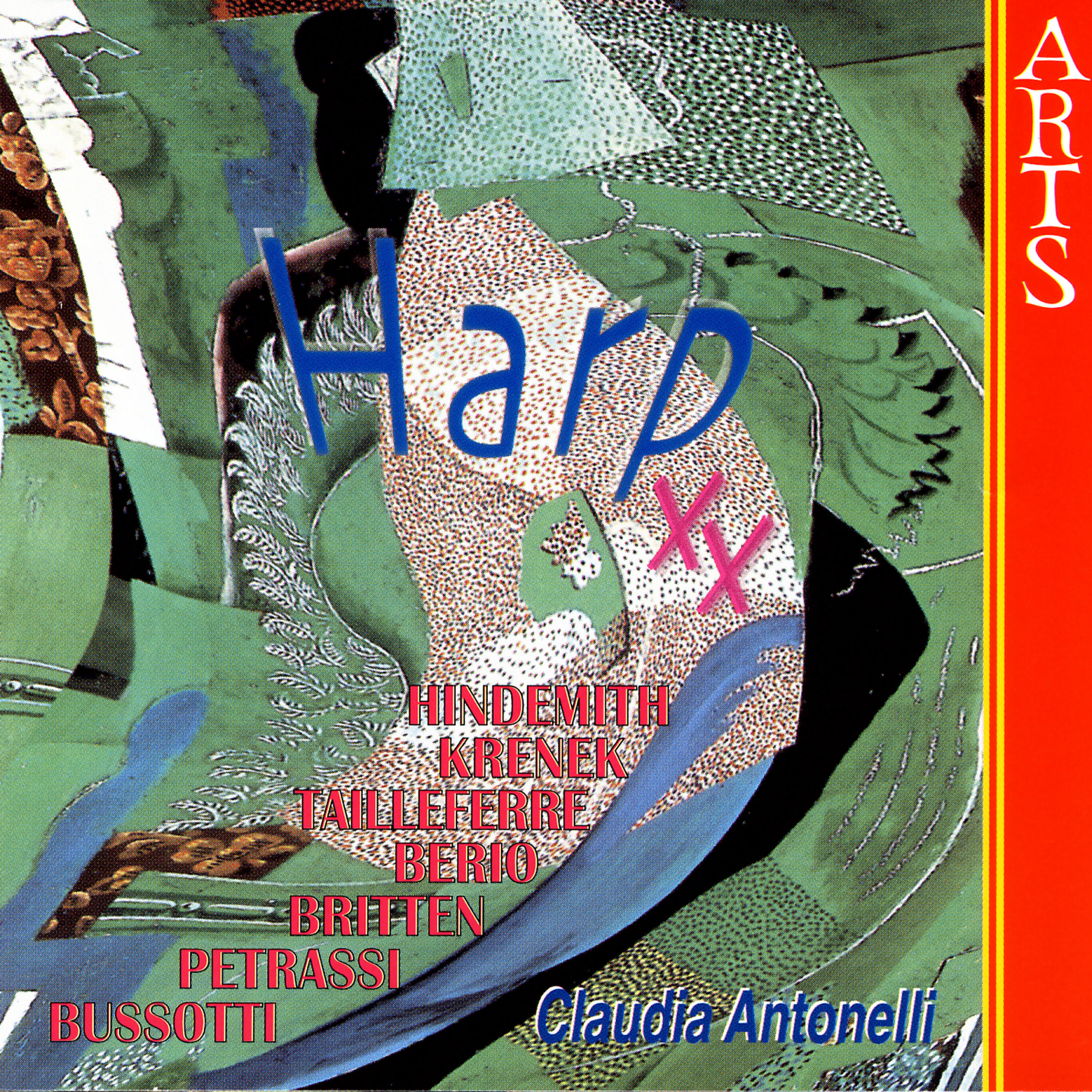 Claudia Antonelli - Sonate Pour Harpe (1957): I. Allegretto (Tailleferre)
