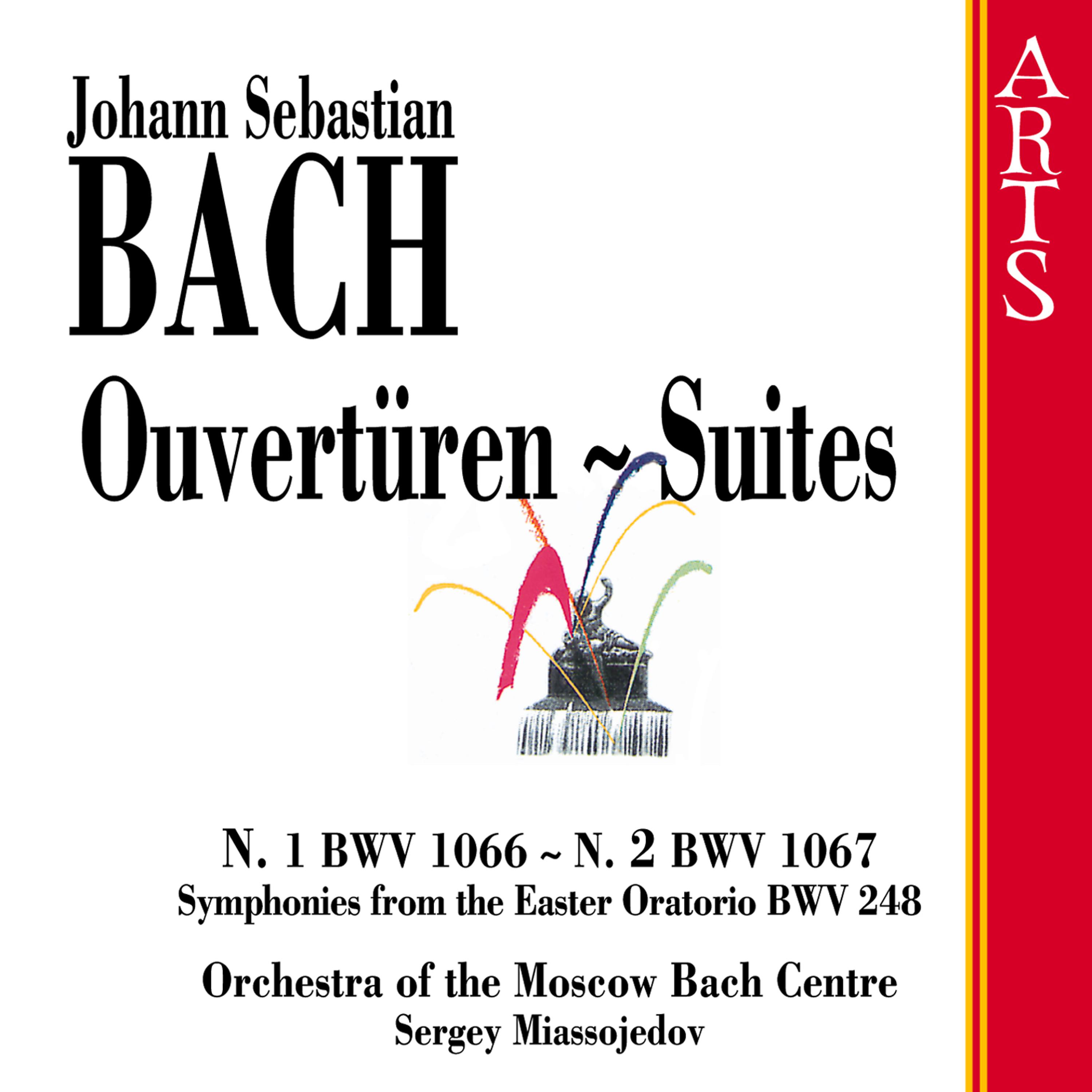 Постер альбома Bach: Ouvertüren - Suites No.1 BWV 1066 - No. 2 BWV 1067