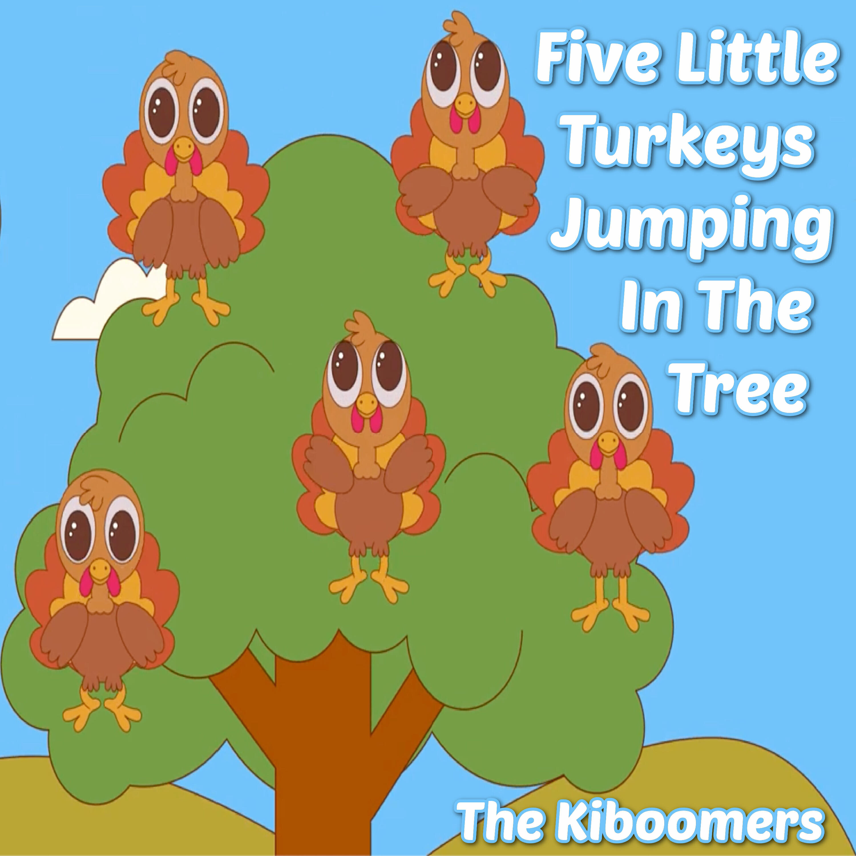 The Kiboomers - Five Little Turkeys Jumping in the Tree (Instrumental)