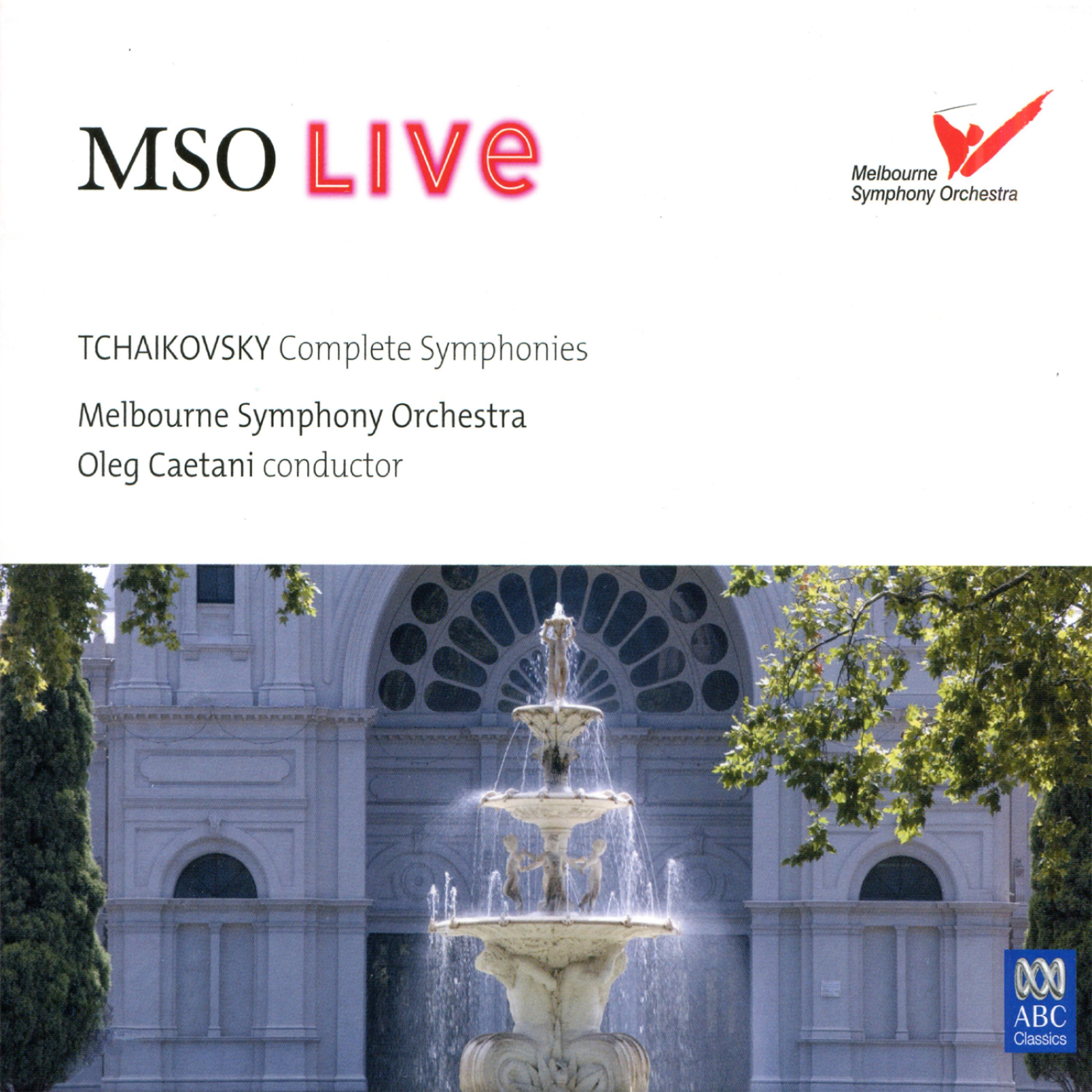Постер альбома MSO Live - Tchaikovsky: Complete Symphonies