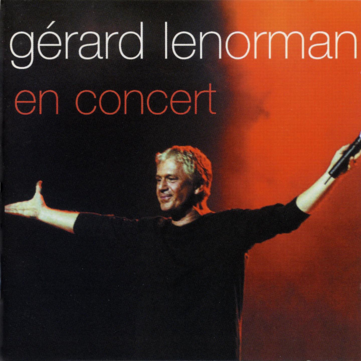 Постер альбома Gérard Lenorman en concert