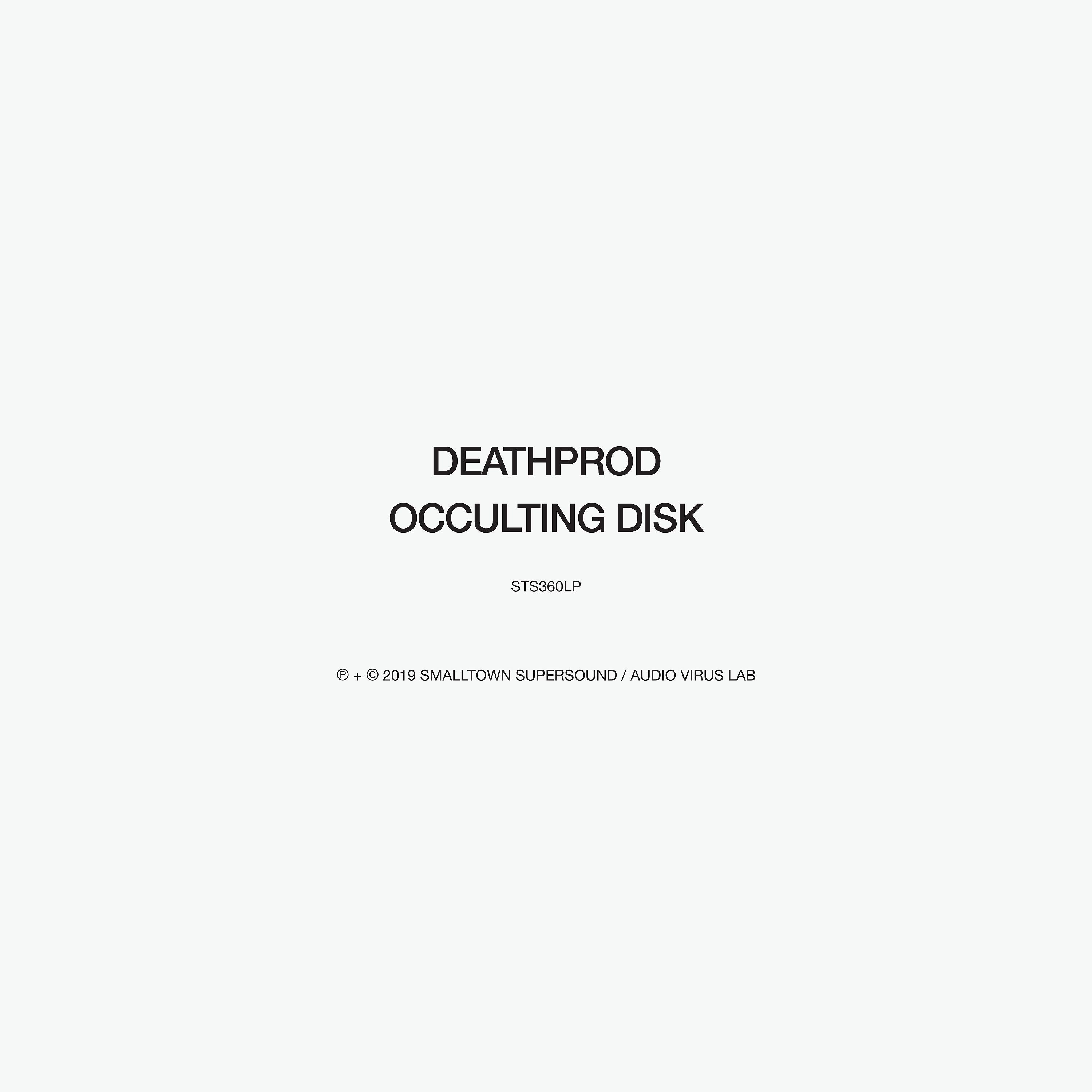 Постер альбома Occulting Disk