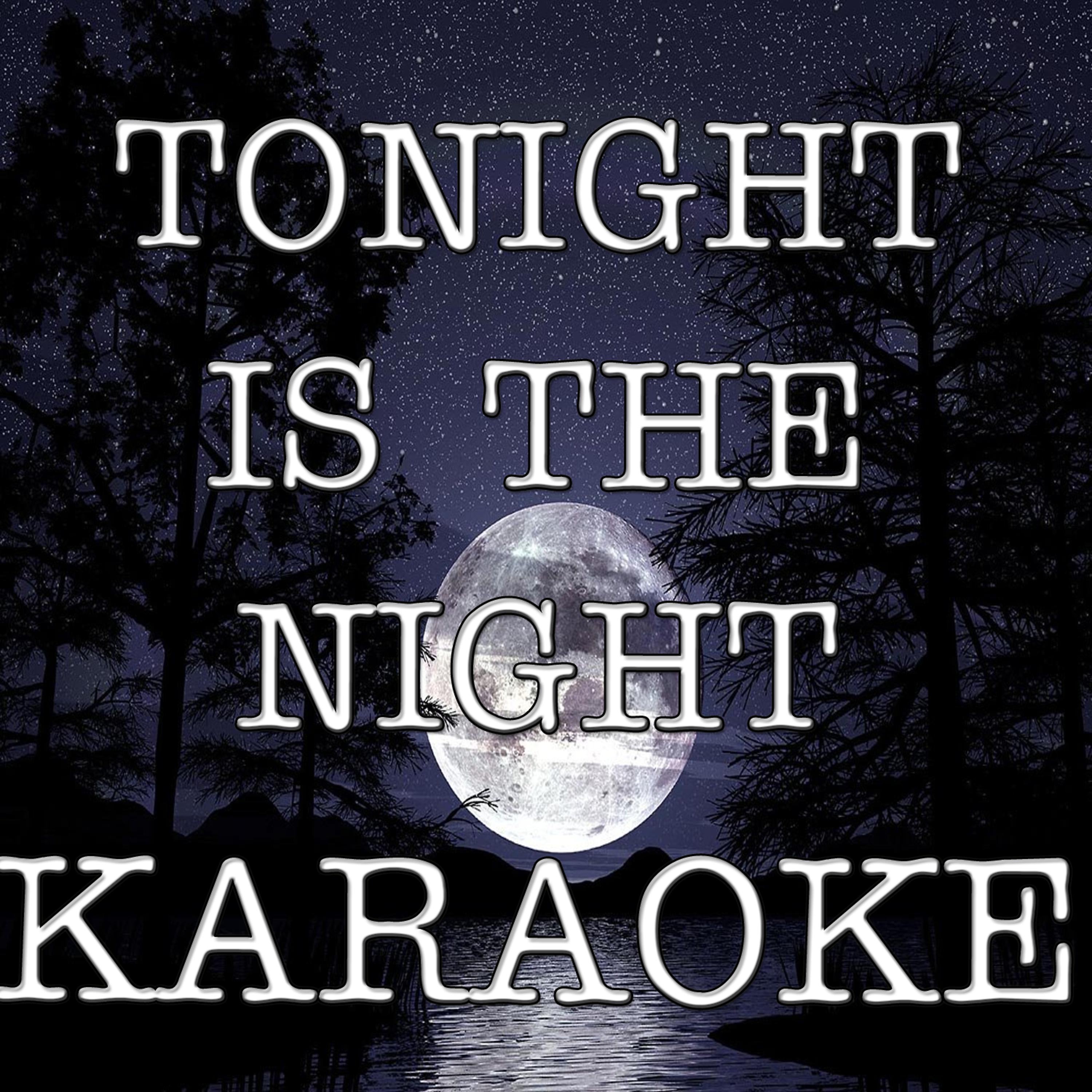 Постер альбома Tonight is the night (In the style of Outasight) (Karaoke)