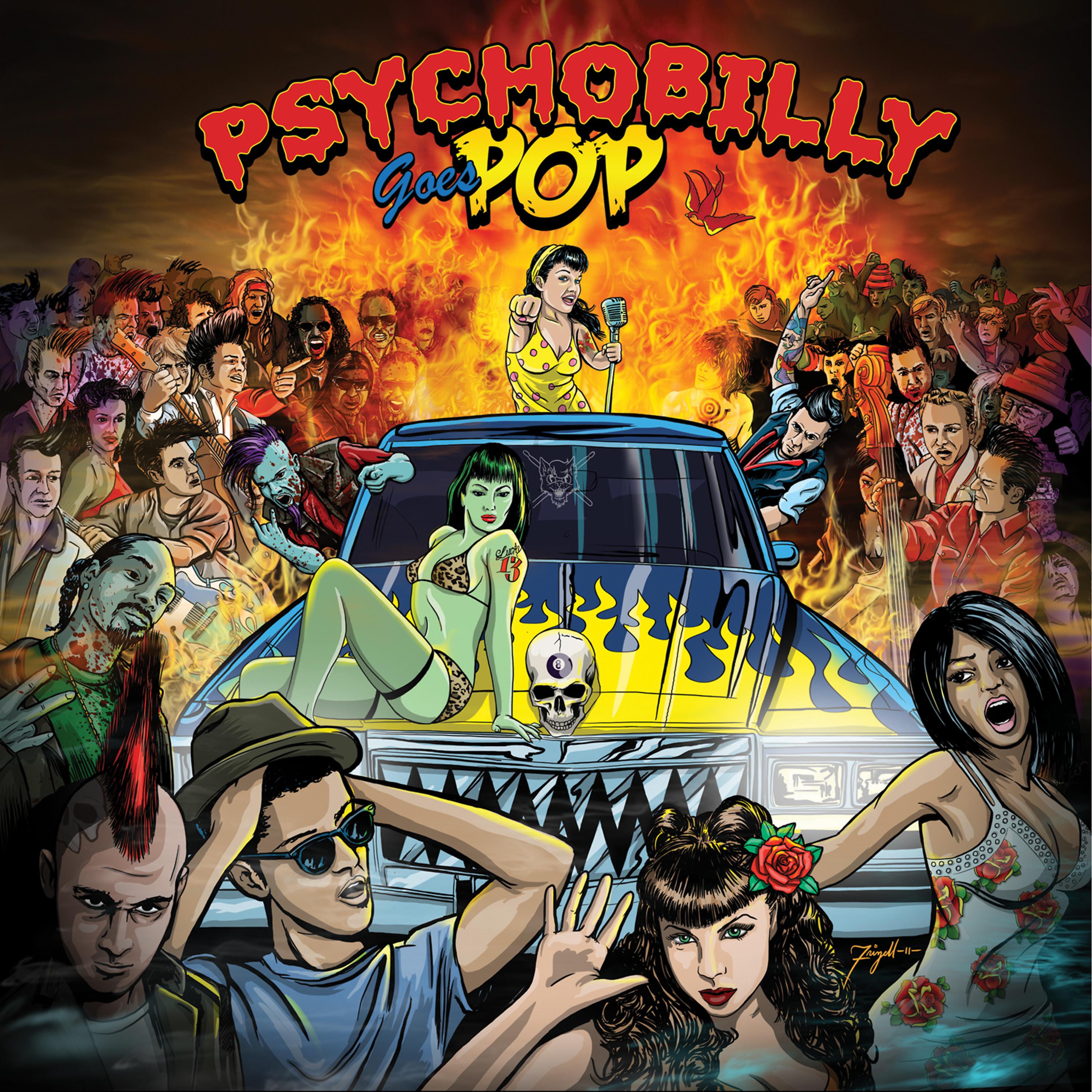 Постер альбома Psychobilly Goes Pop