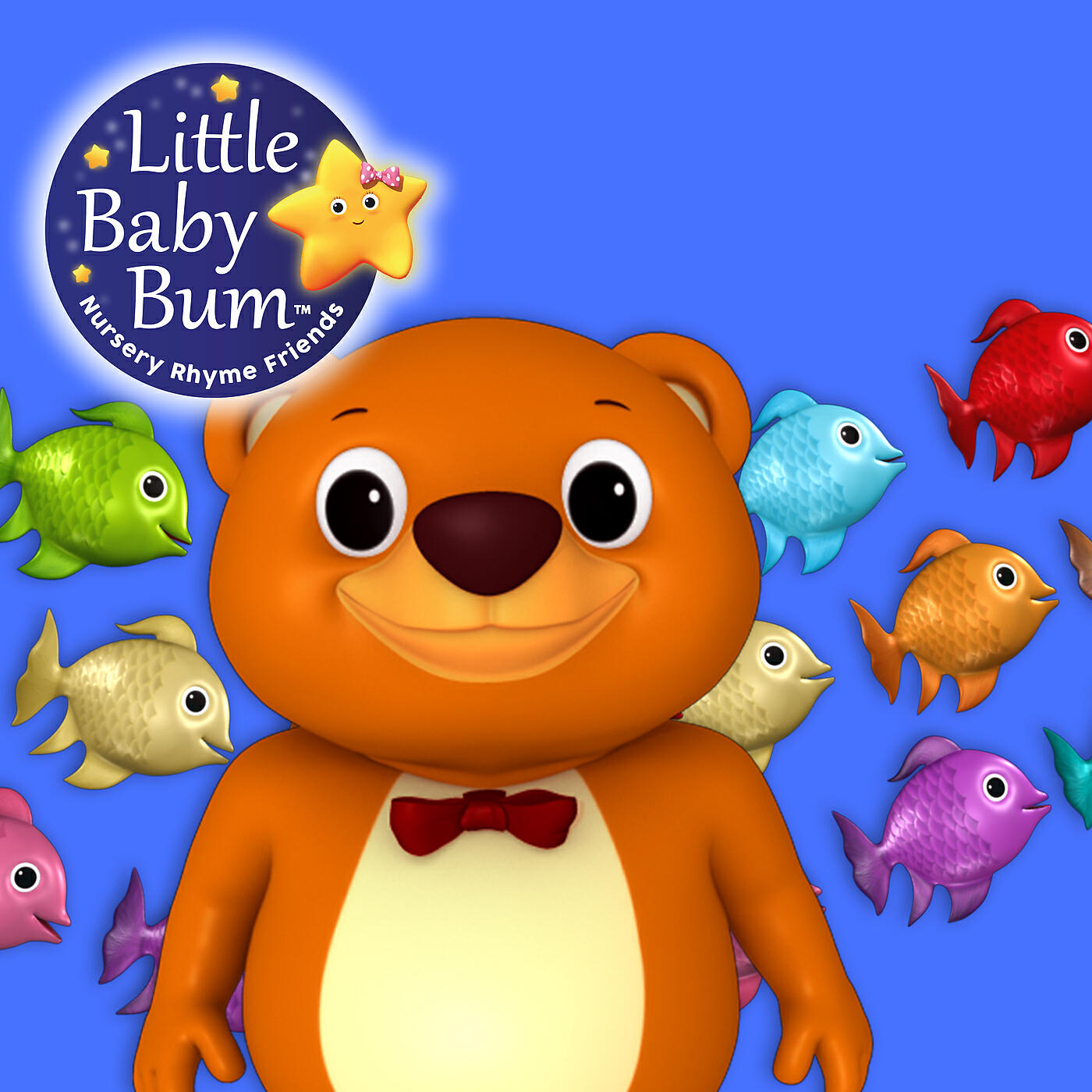 Little Baby Bum Kinderreime Freunde - 1,2,3,4,5 ich zog einemal nen Fisch vom Sumpf