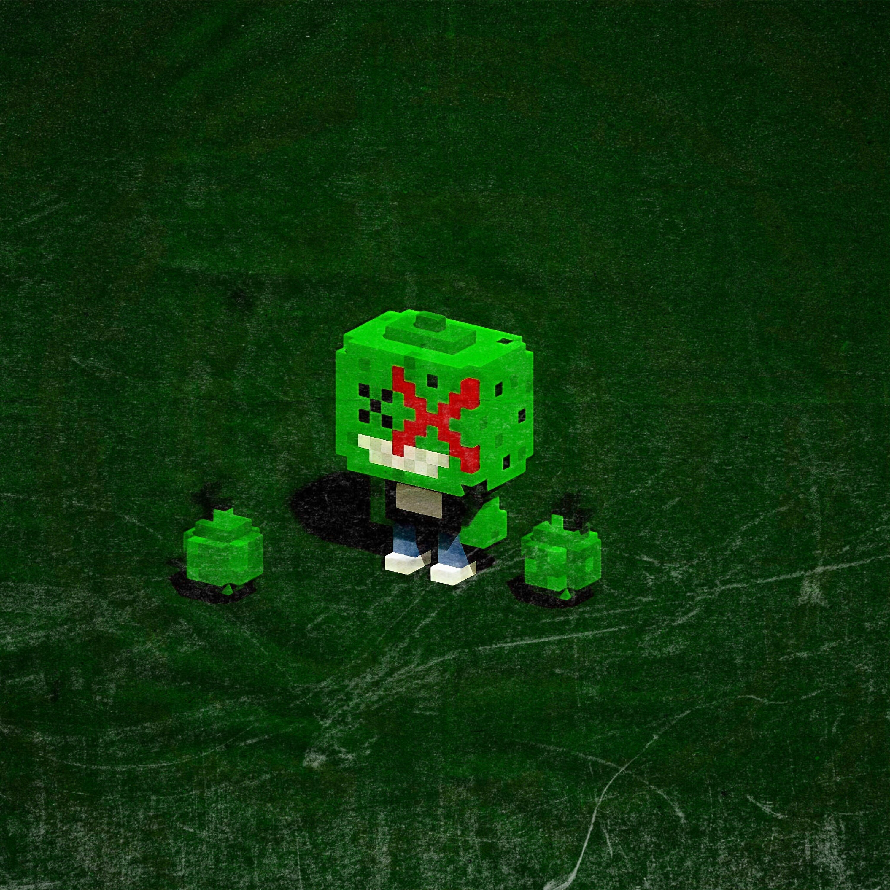 GREEN ORXNGE - SQUARE PHONK